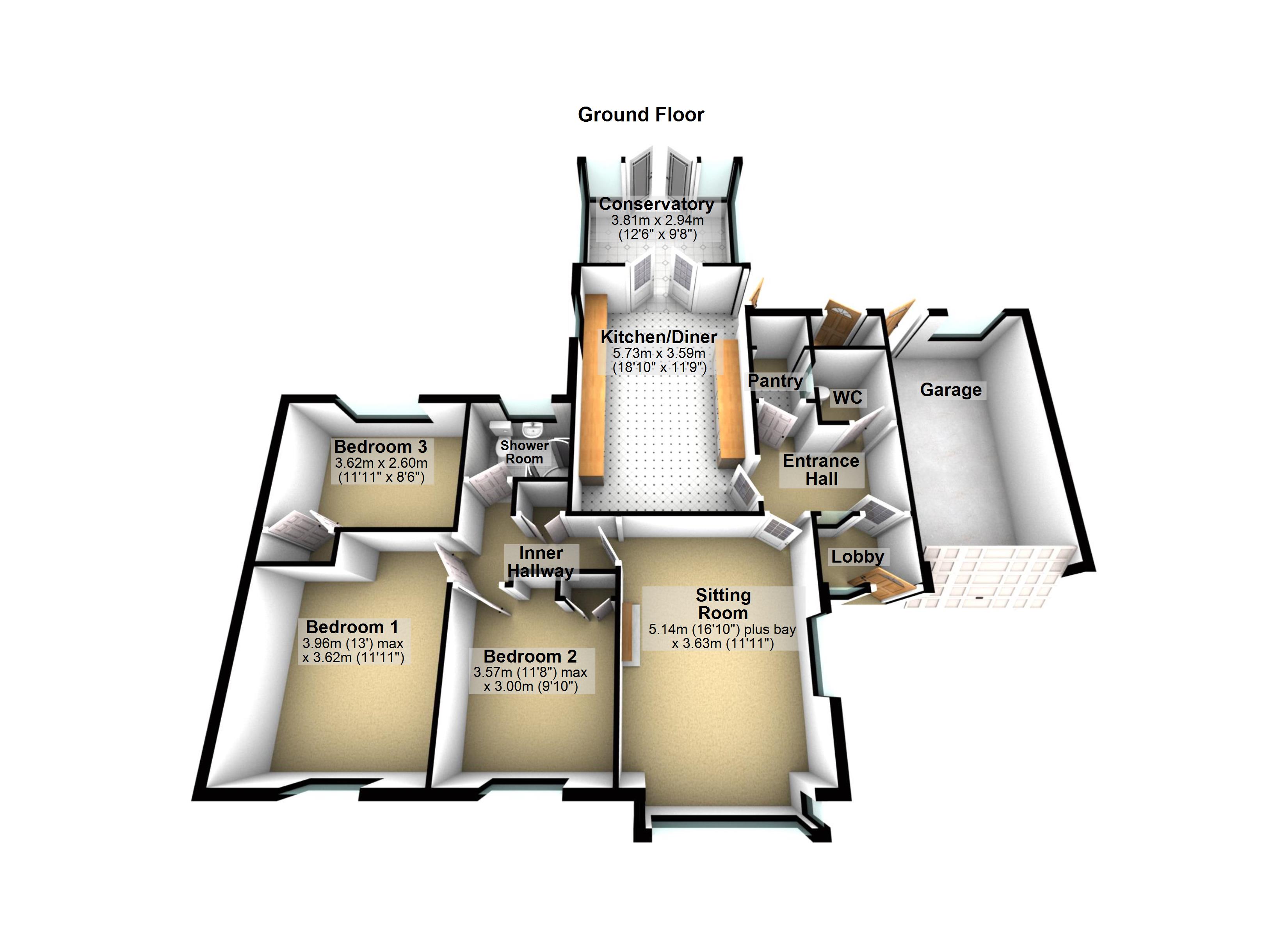 119, Colneis Road, Suffolk floorplan