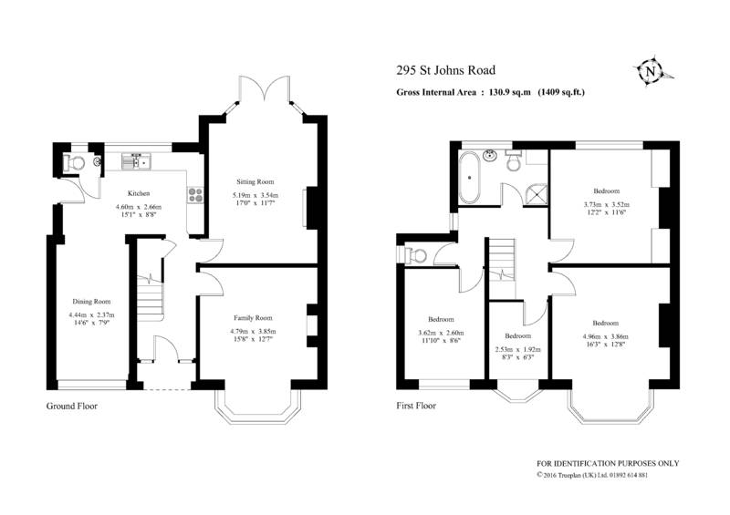 4 Bedrooms Semi-detached house to rent in St Johns Road, Tunbridge Wells TN4