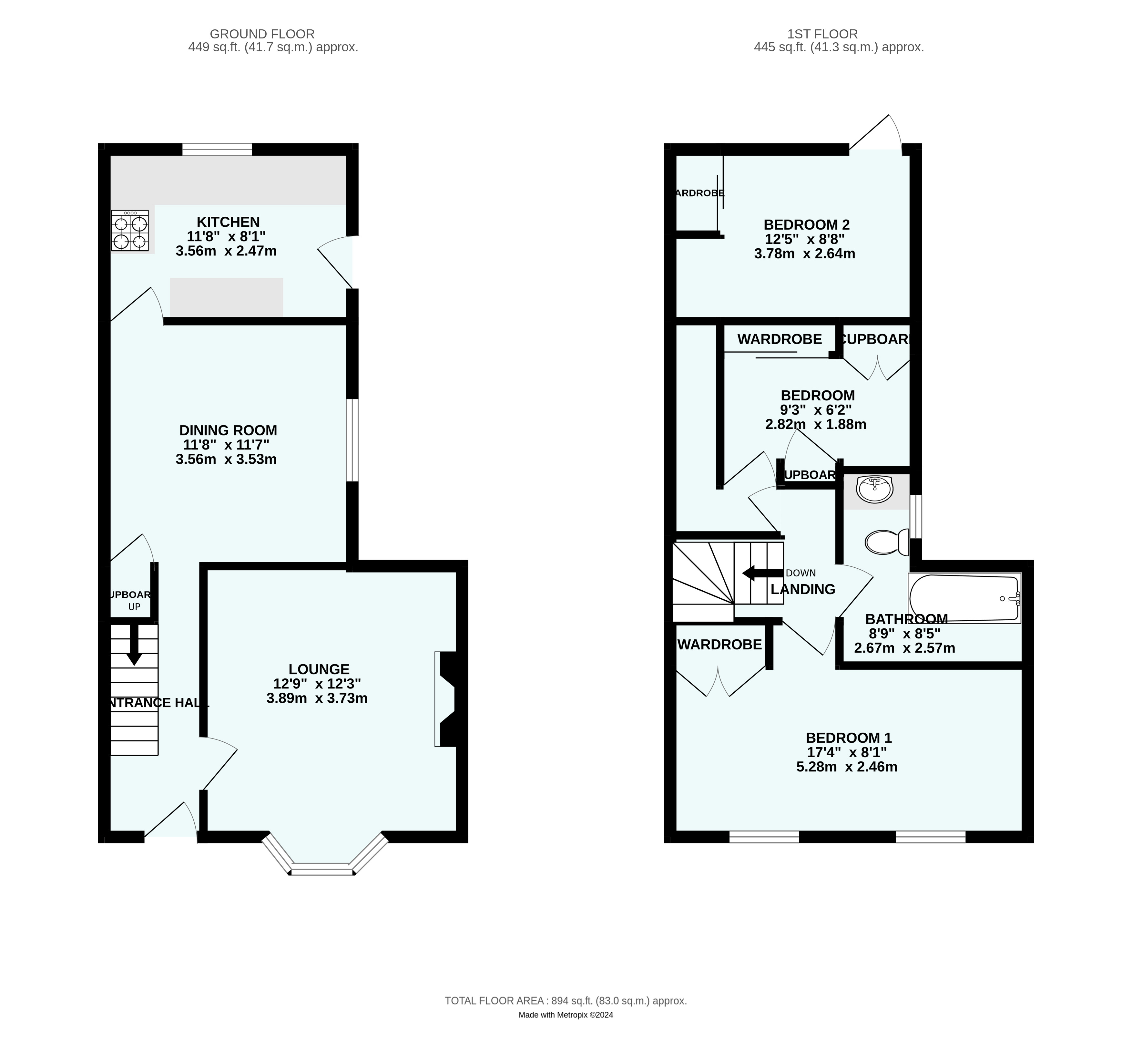 6, Harbour View, Helston floorplan