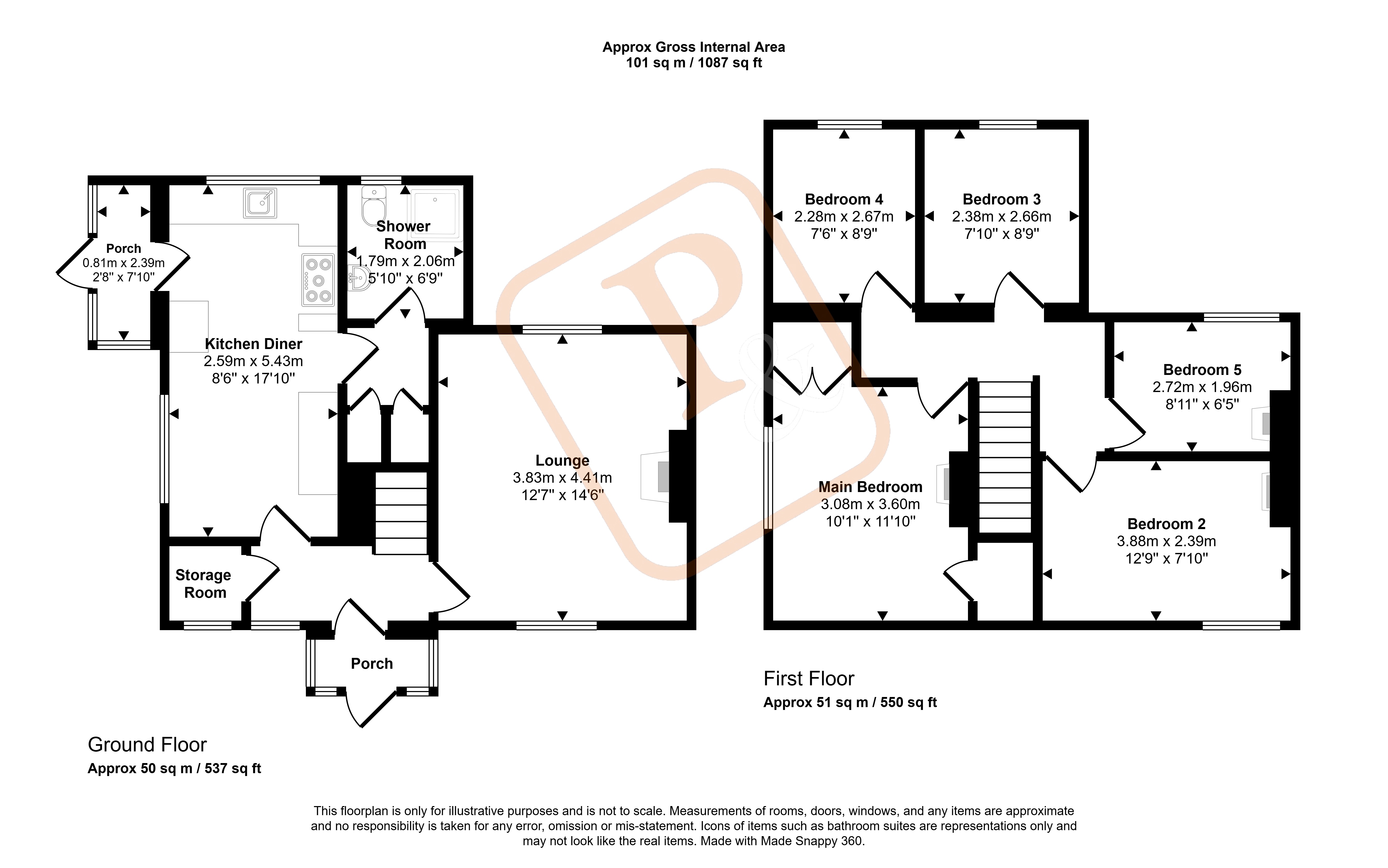 14, Birch Street, Colchester floorplan