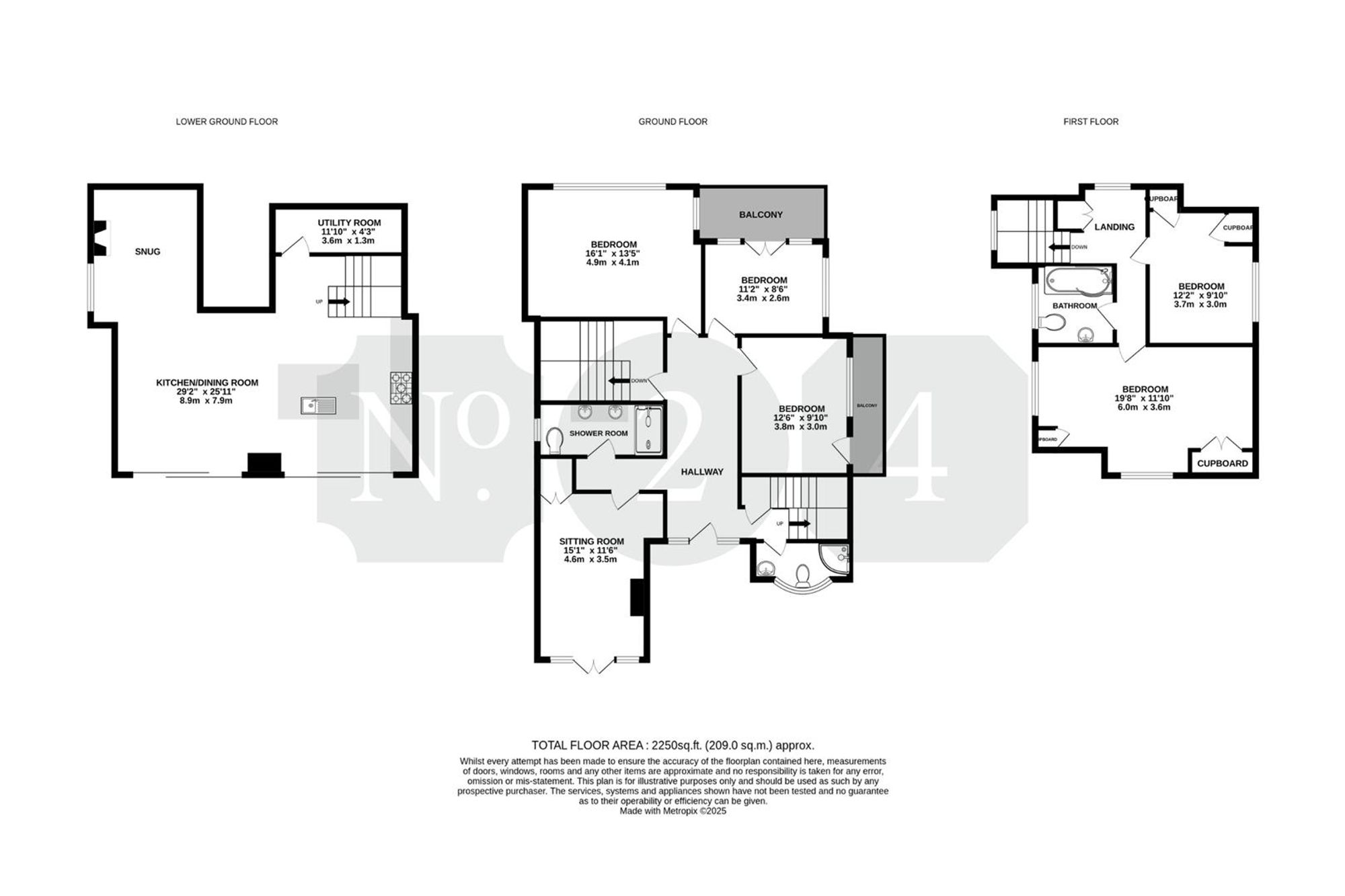 62 Lenham Avenue, Brighton floorplan