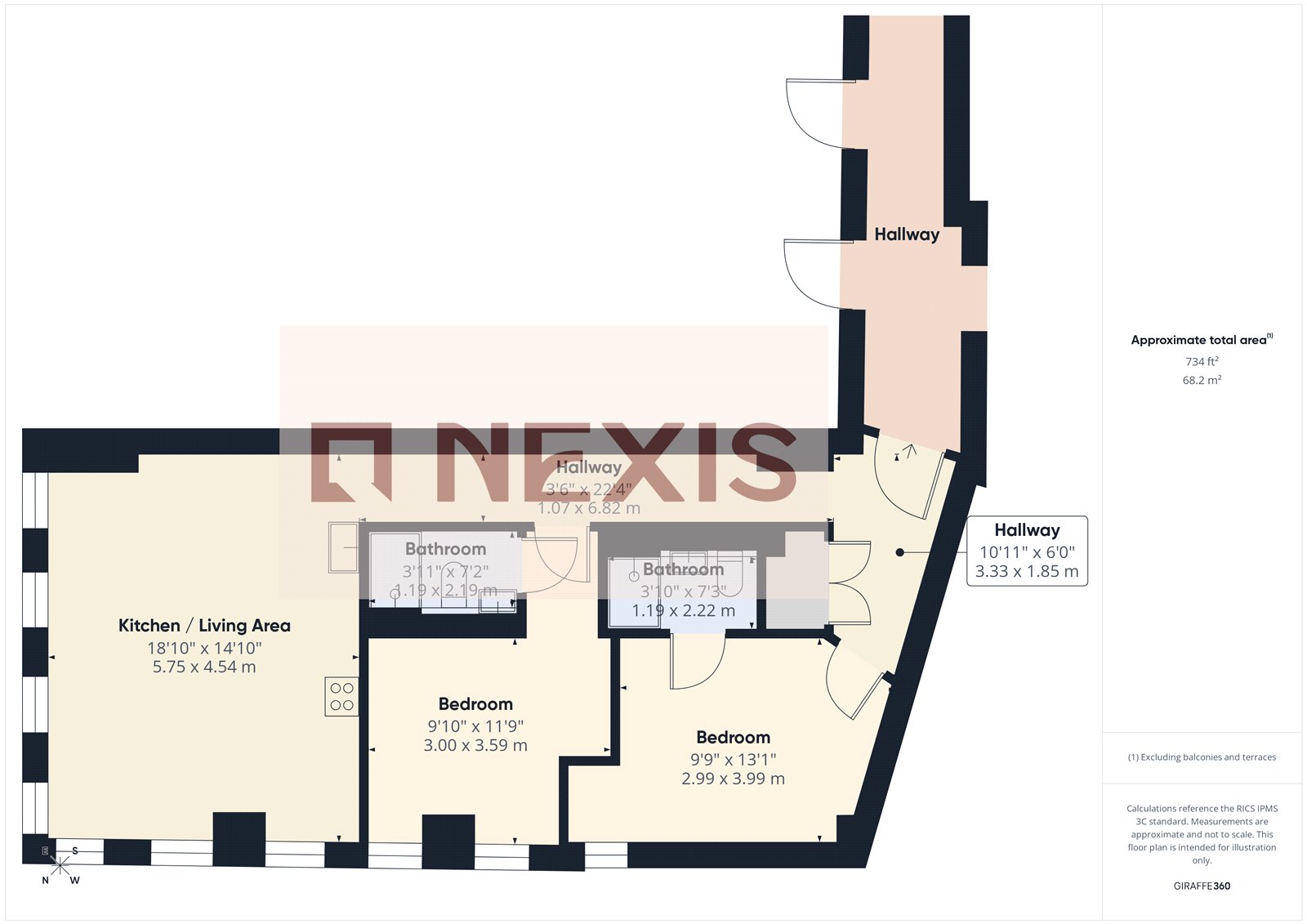 Block A, One Port Street, Manchester floorplan