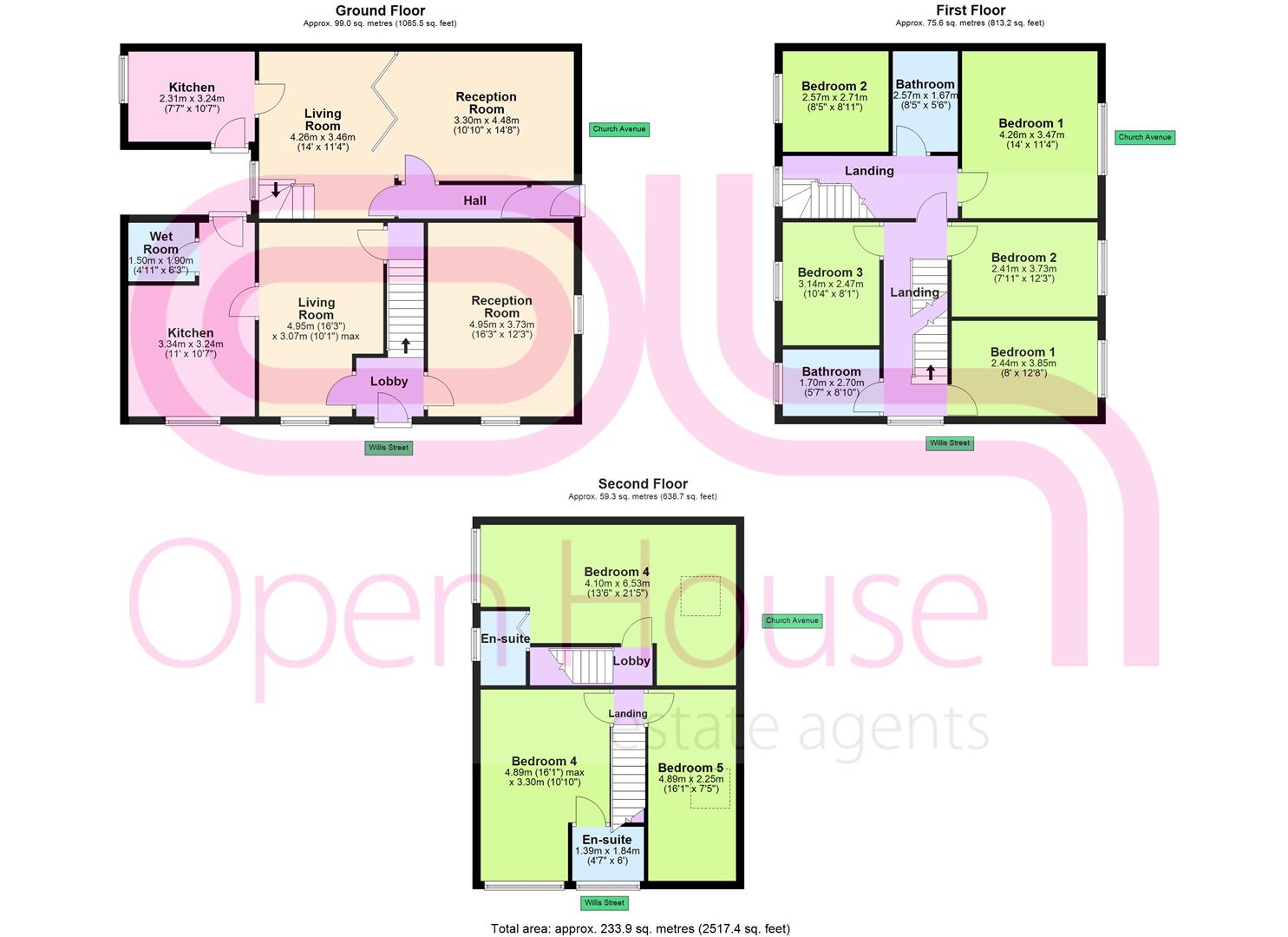 2, Willis Street, Bolton floorplan