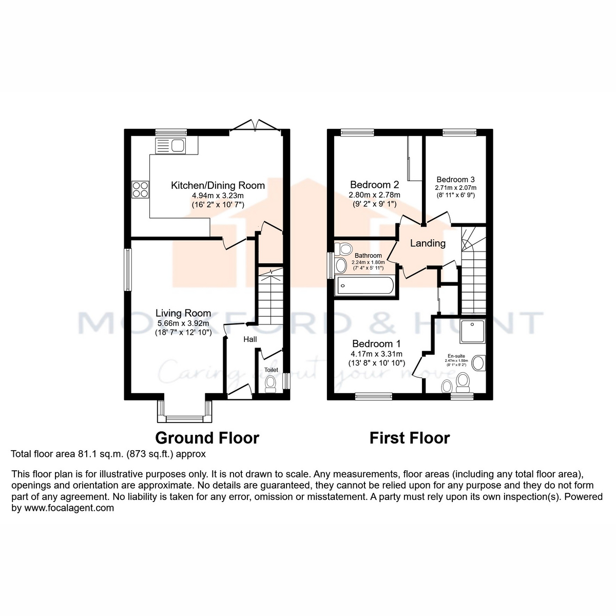 3, Jack Dunbar Place, Ashford floorplan