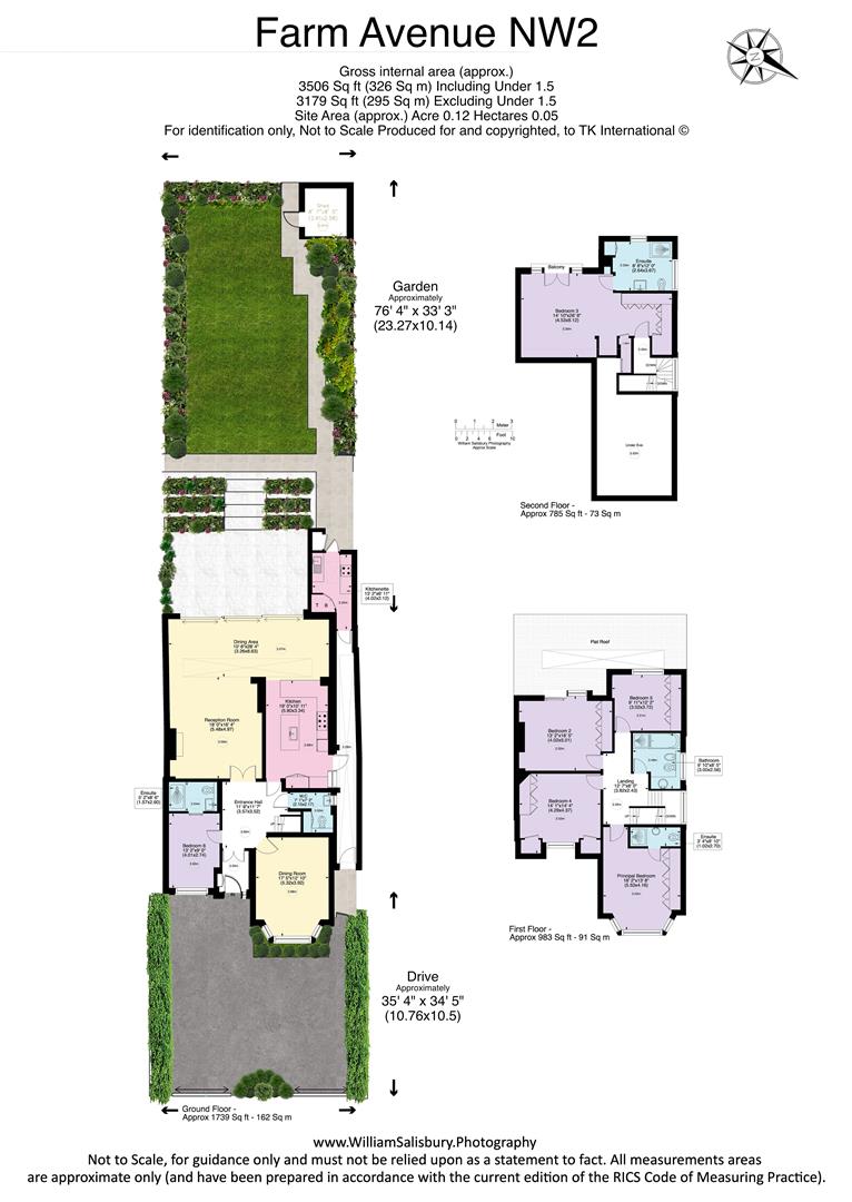 18, Farm Avenue, The Hocrofts floorplan