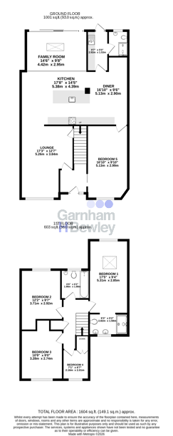 21, Hawarden Close, Crawley Down floorplan