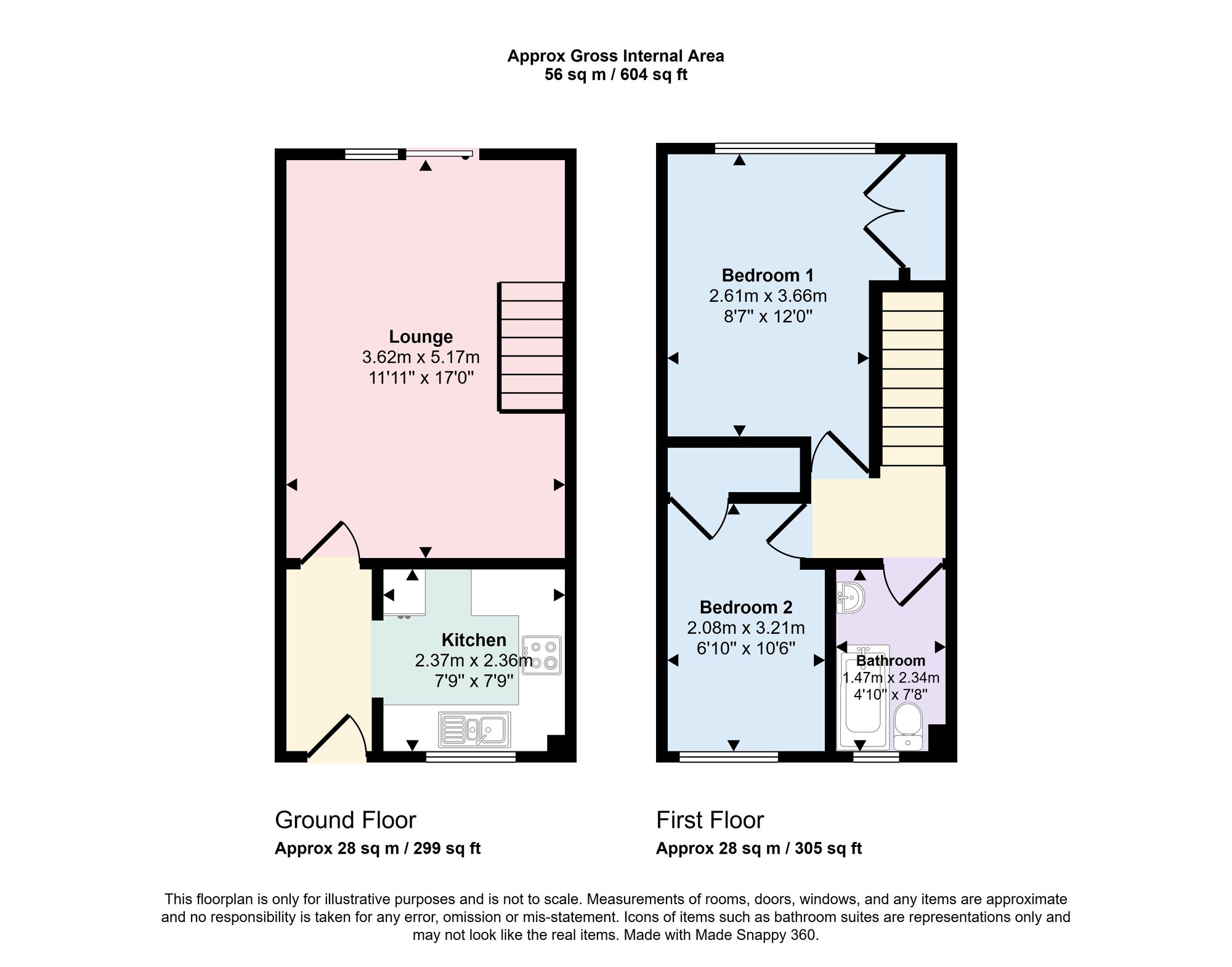 9 Centaury Gardens, Eastleigh floorplan