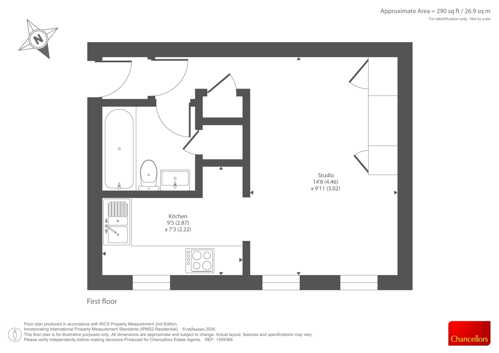 81, Bridgestone Drive, Bourne End floorplan