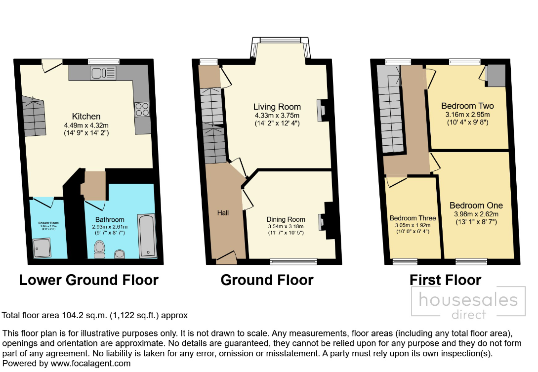 5, Mitchell Terrace, Pontypridd floorplan