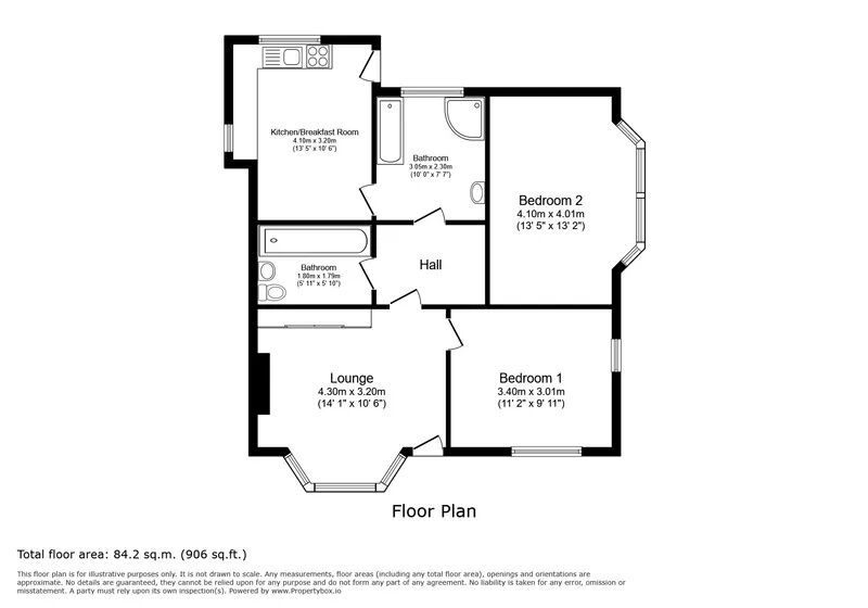 62, Shorton Valley Road Preston, PAIGNTON floorplan