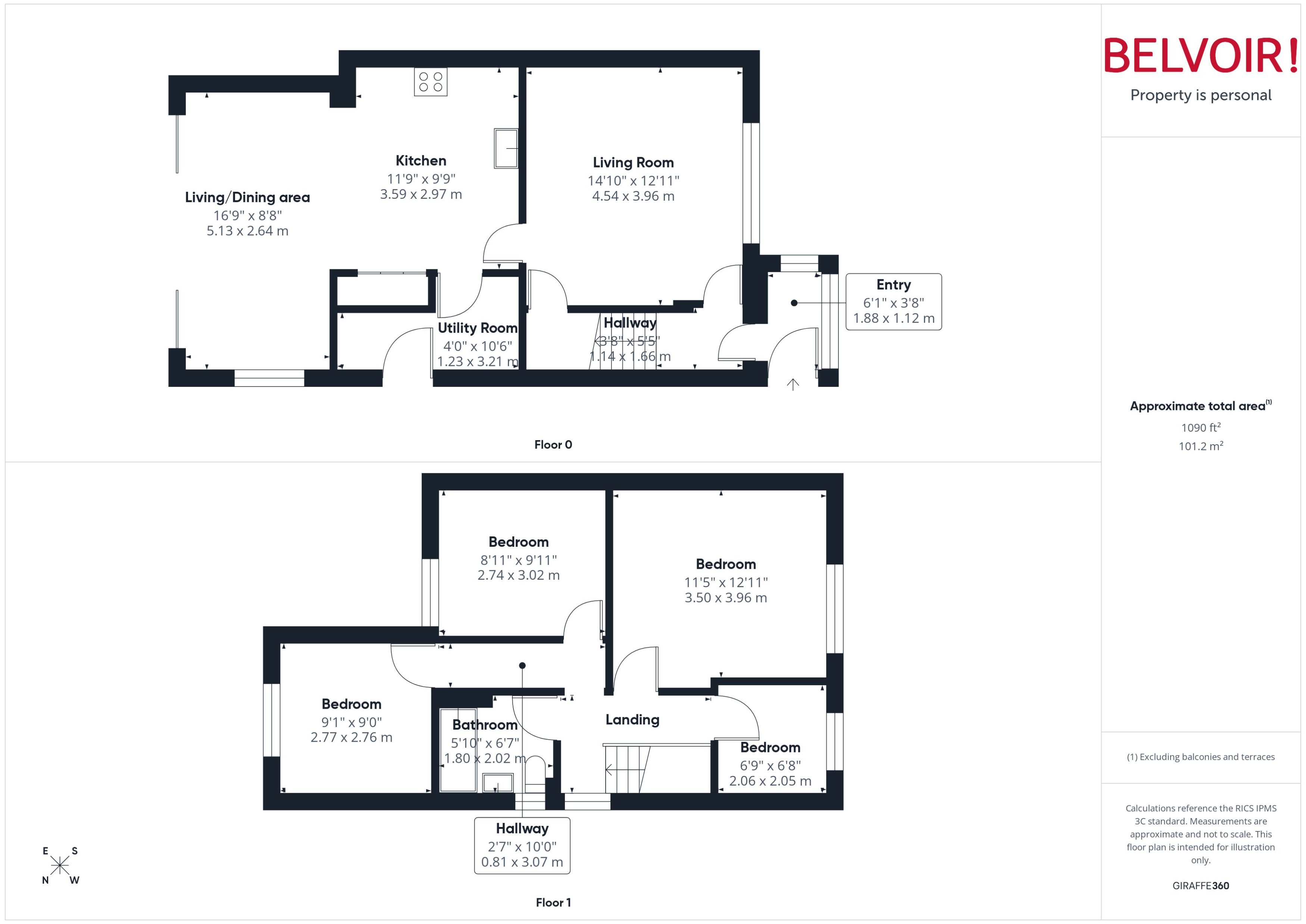345, Higher Lane, St Helens floorplan