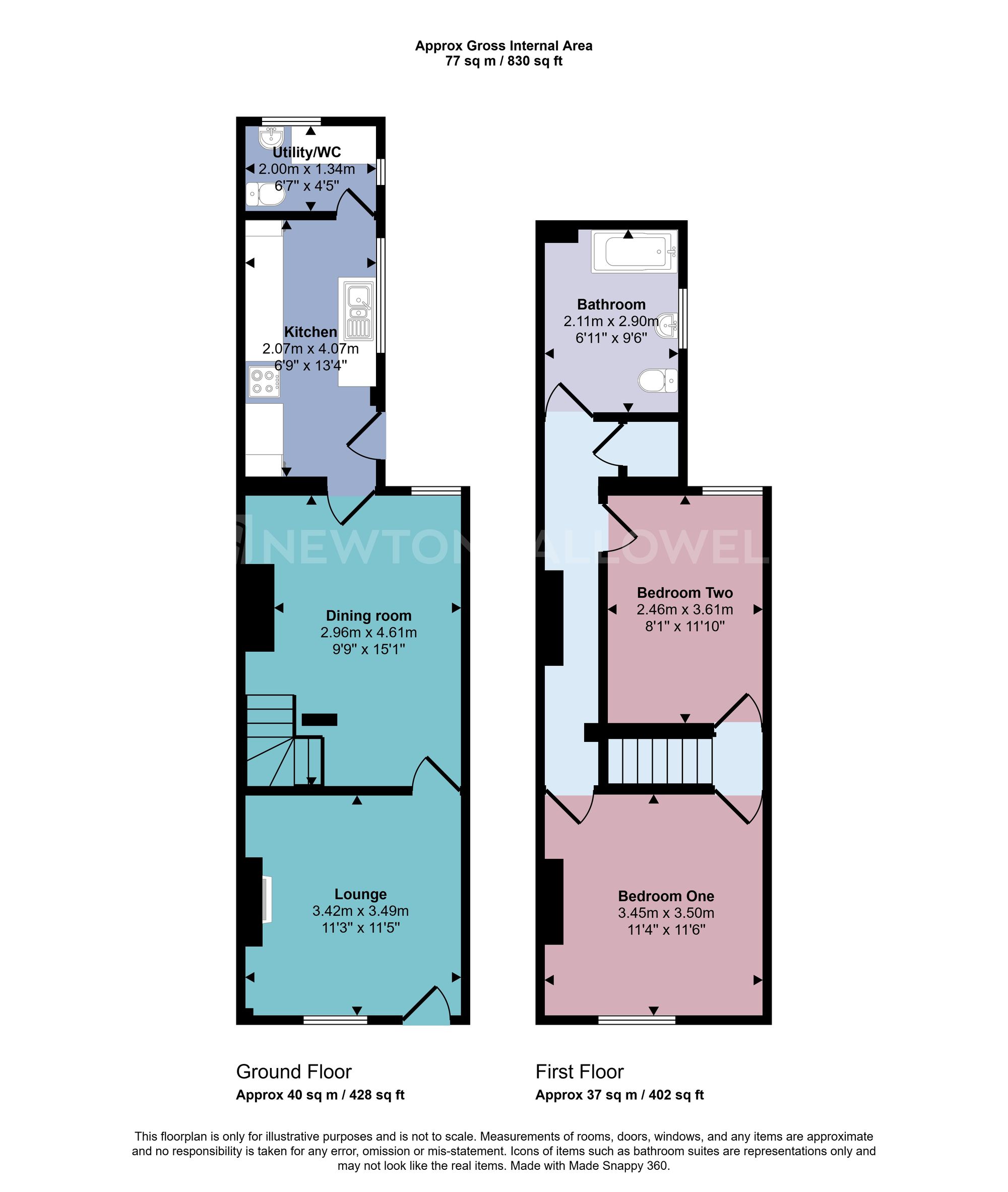 174 Ashby Road, Loughborough floorplan