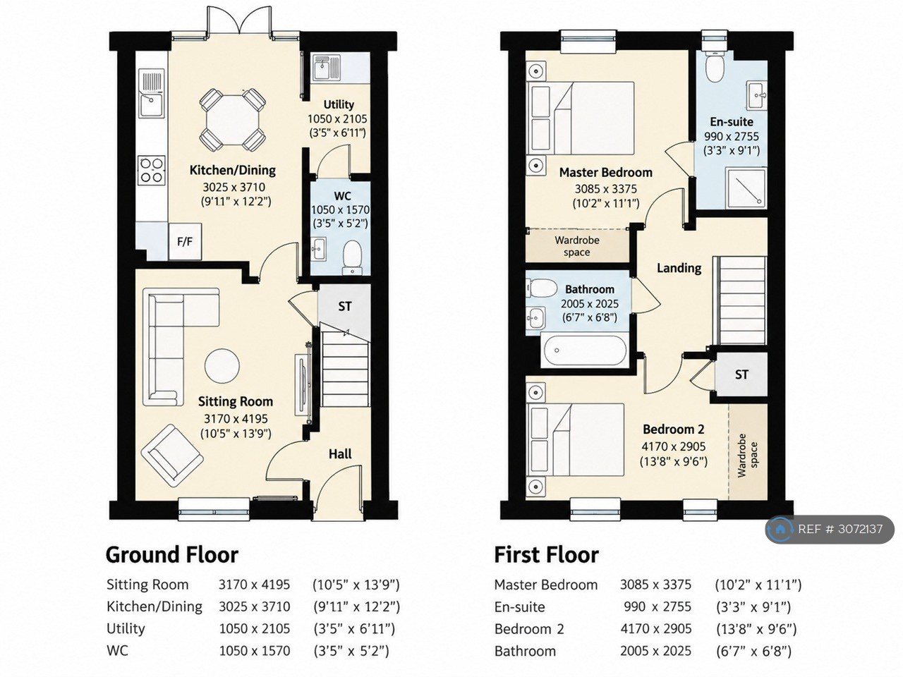 Lubbesthorpe, Leicester floorplan