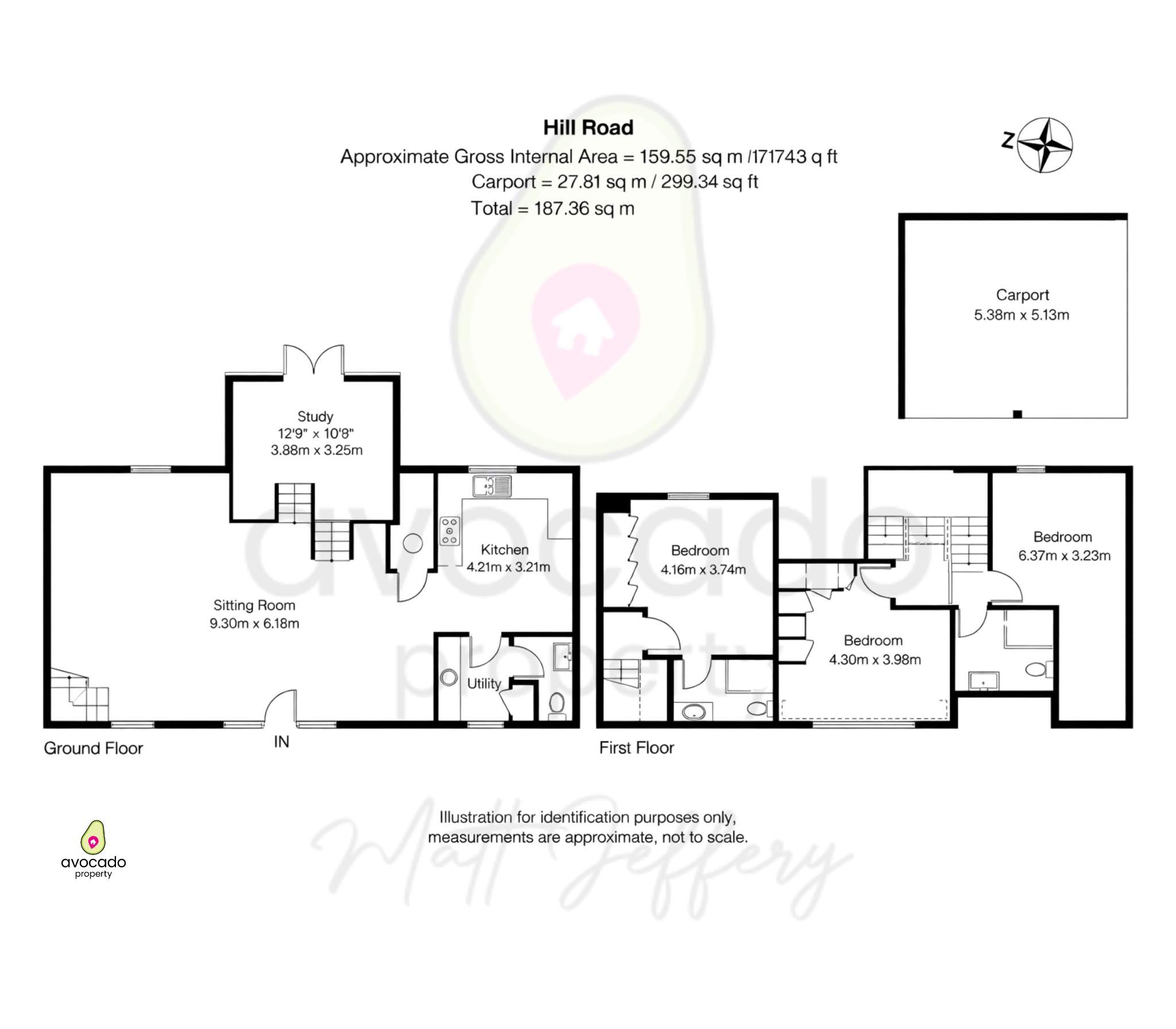 Knysna, Hill Road, Watlington floorplan