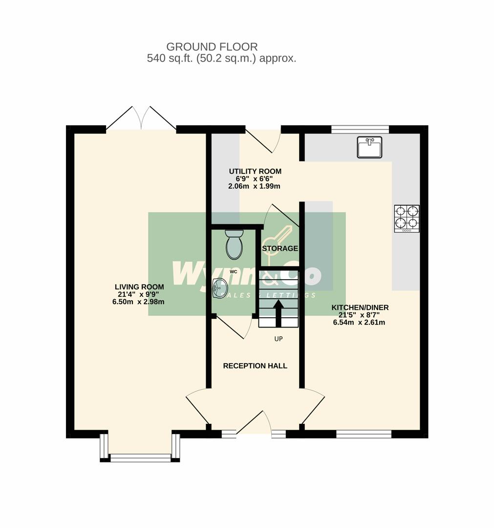 8, Sward Way, Wakefield floorplan