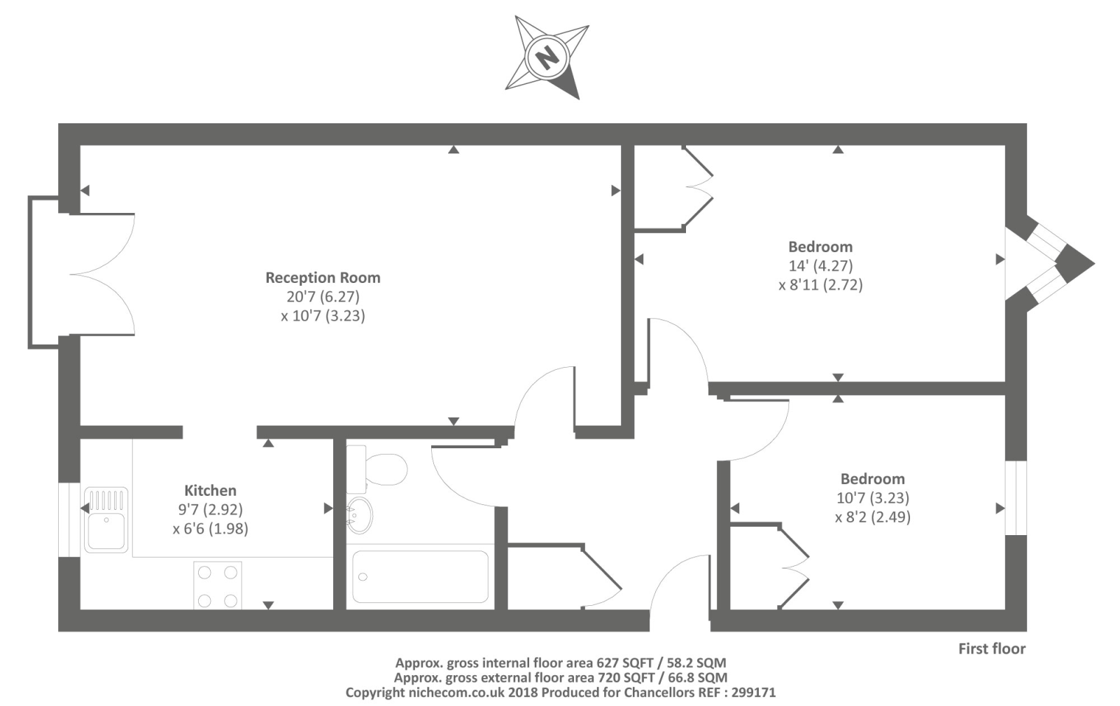 2 Bedrooms Flat to rent in New High Street, Central Headington OX3