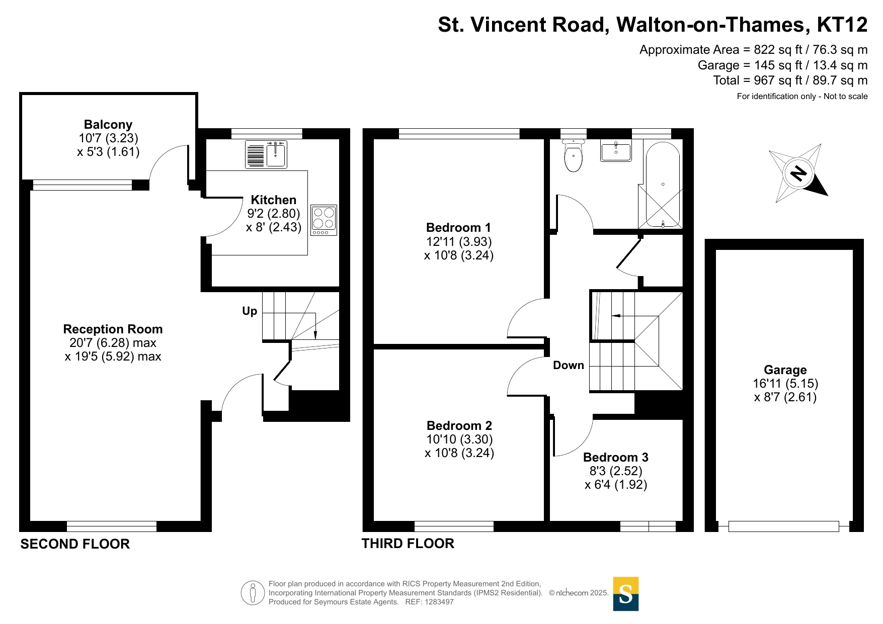Flat 13,, St Vincent Road, Surrey floorplan