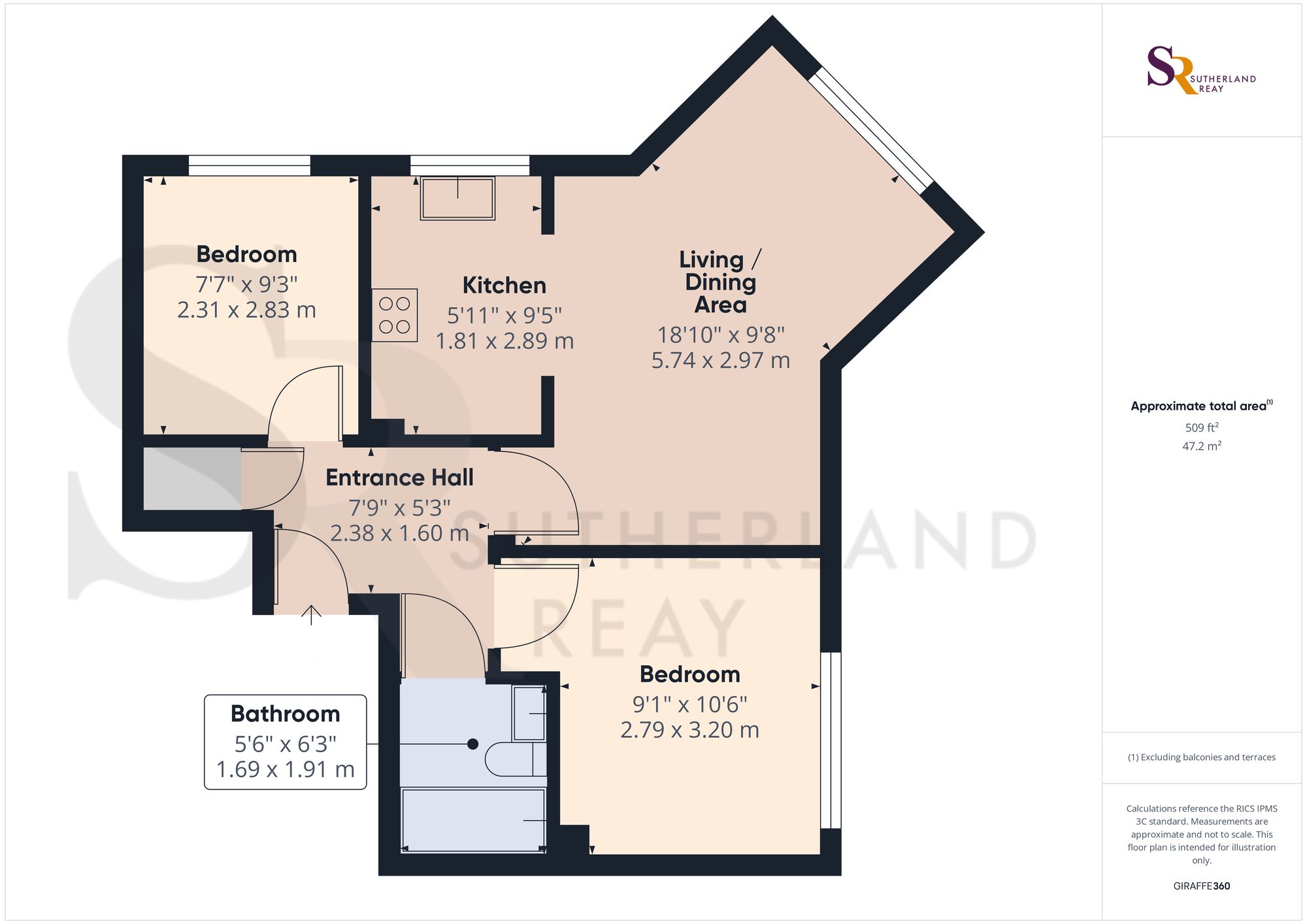 Apt 27, Wyatville House Wyatville Avenue, Buxton floorplan