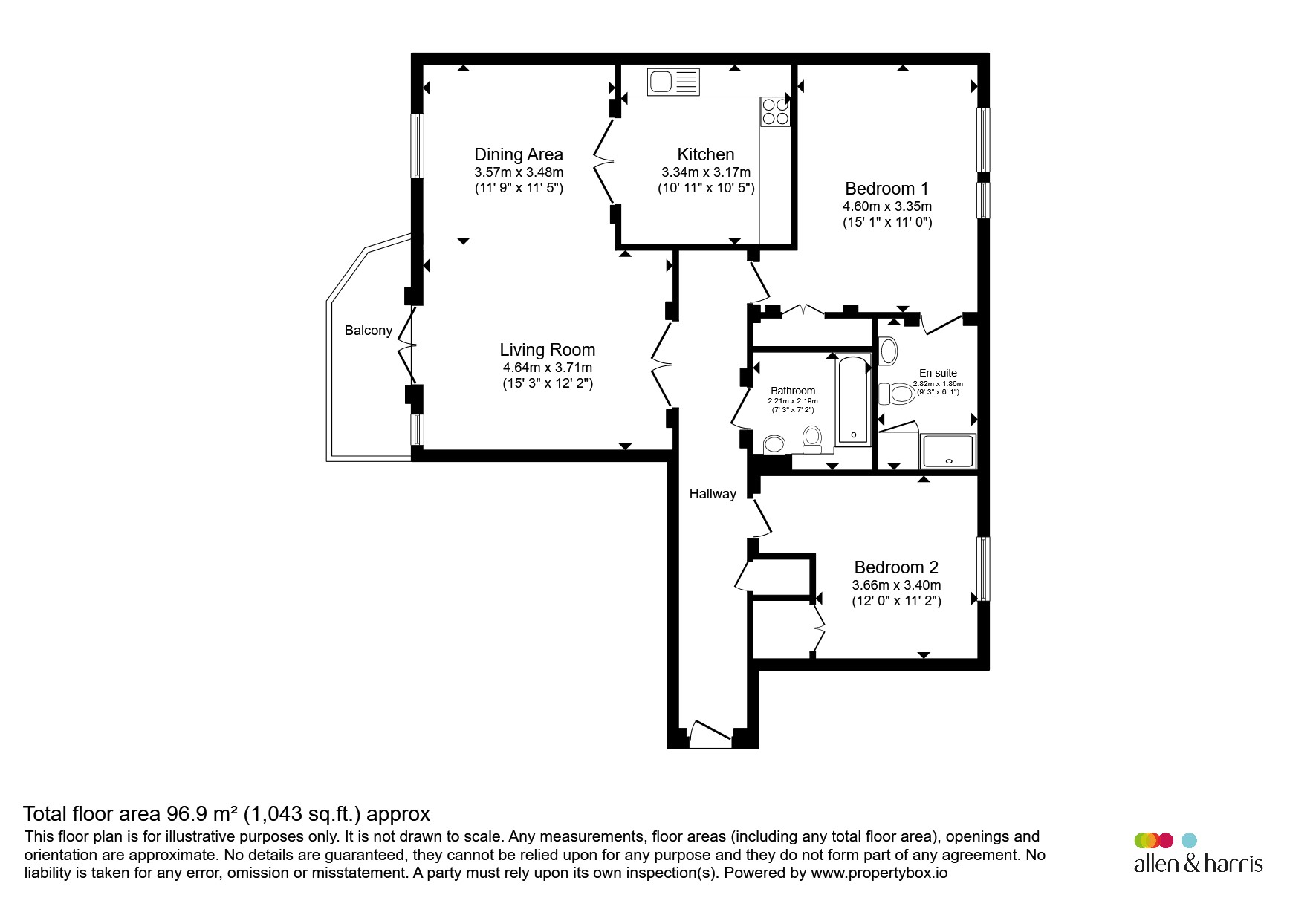 Judkin Court, Cardiff floorplan