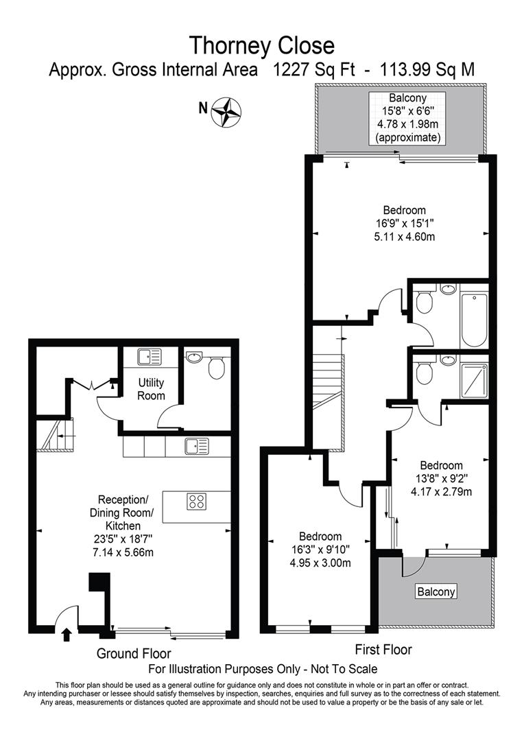 30, Thonrey Close, London floorplan
