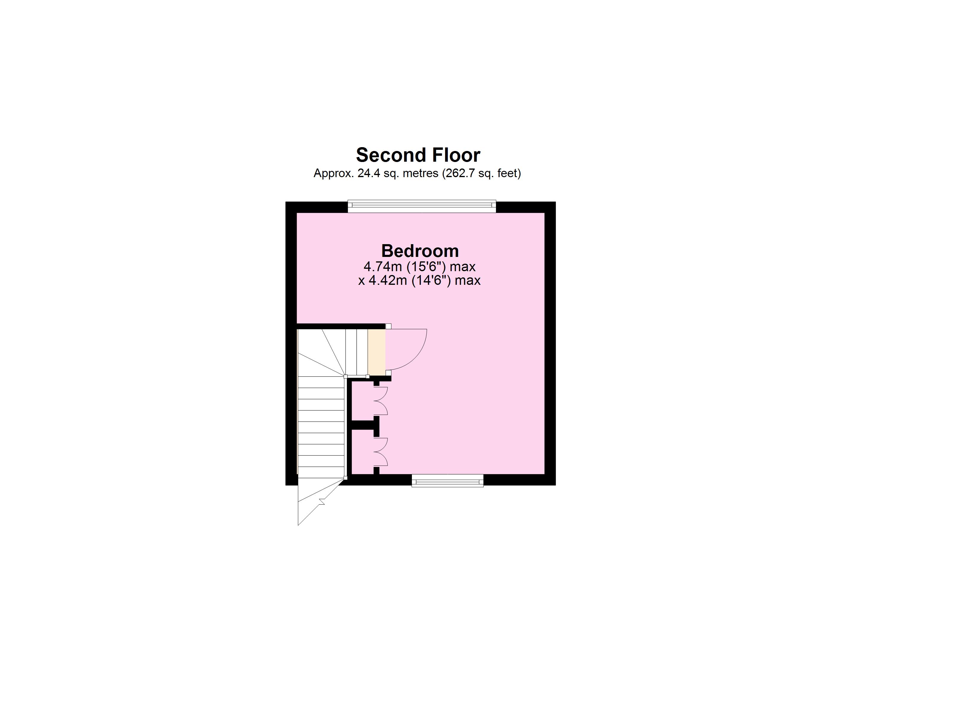 3, Tower Court, Saltash floorplan
