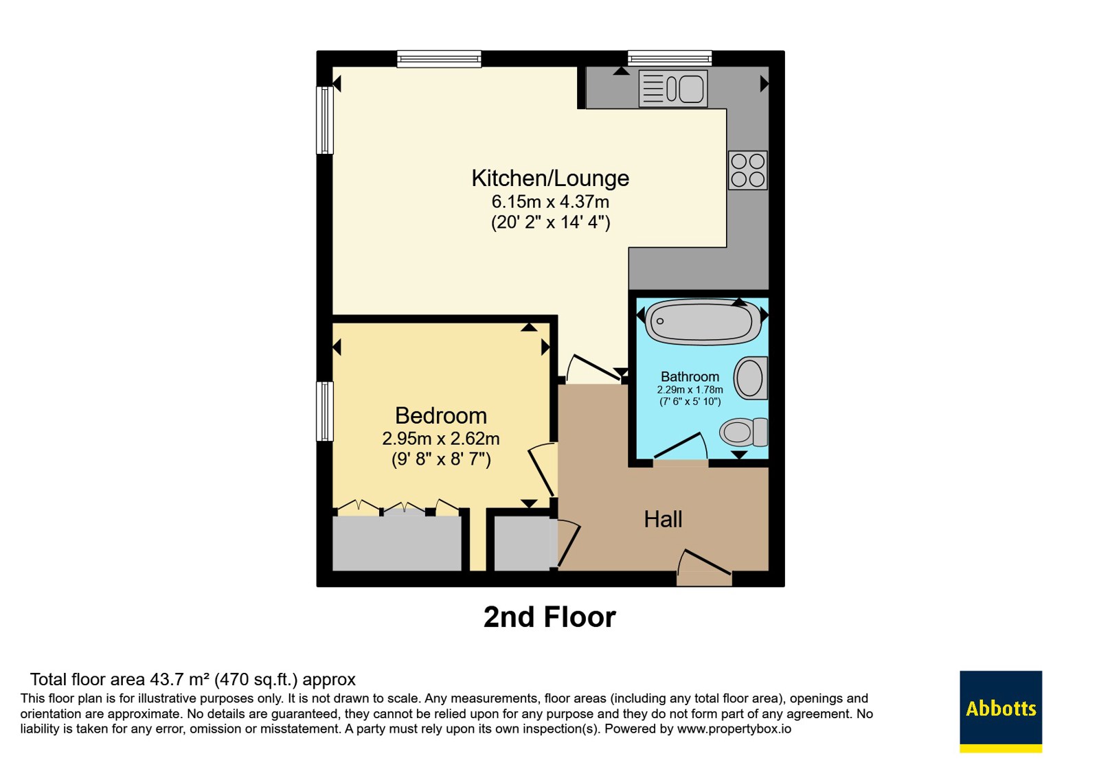 22, Dukes Place, Norfolk floorplan