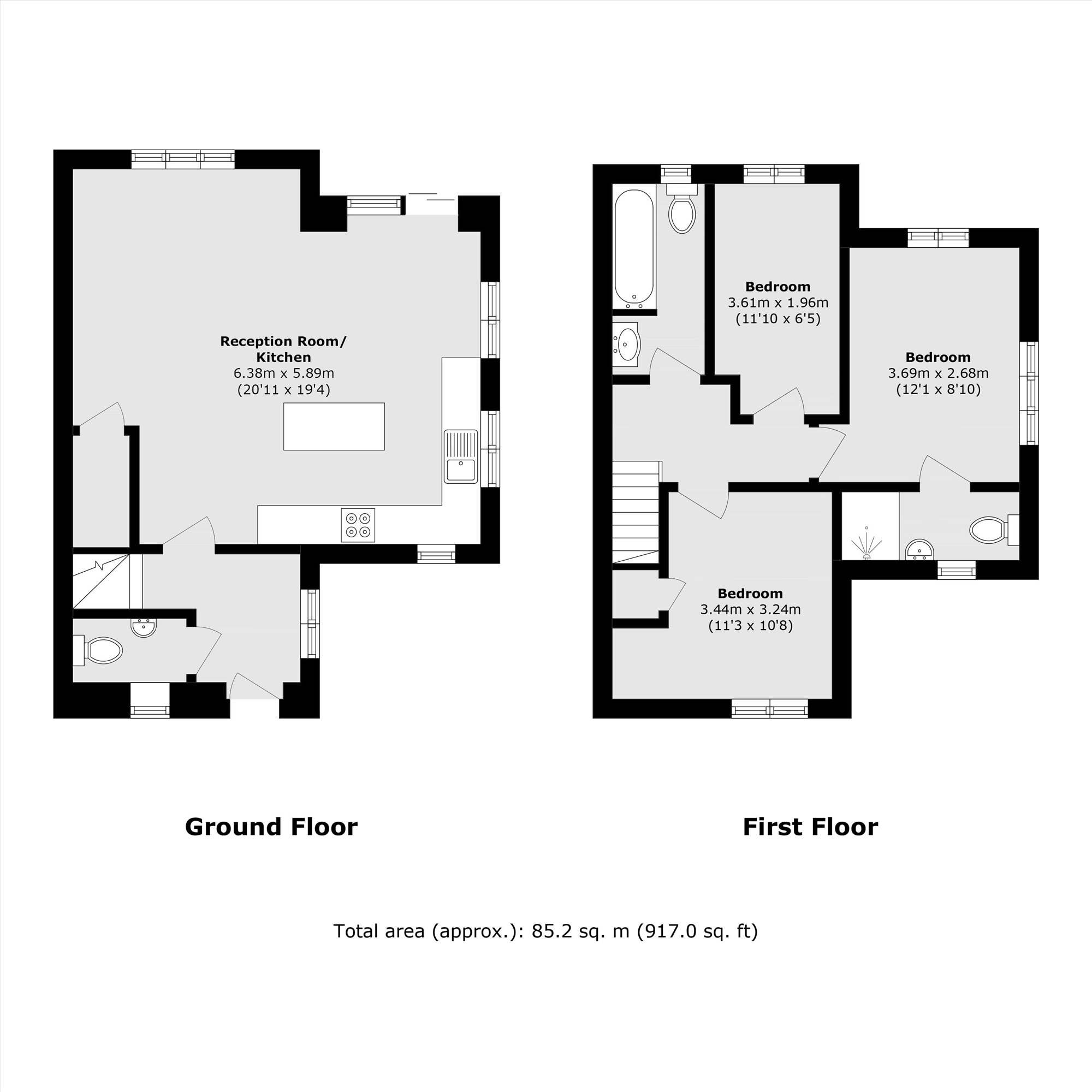 157, Ealing Road, Brentford floorplan
