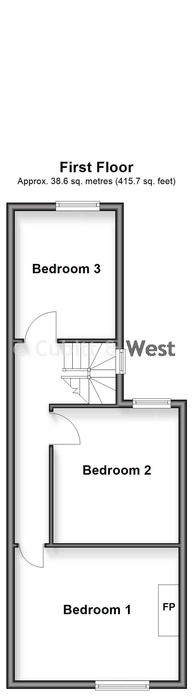 11, Eton Road, Southsea floorplan