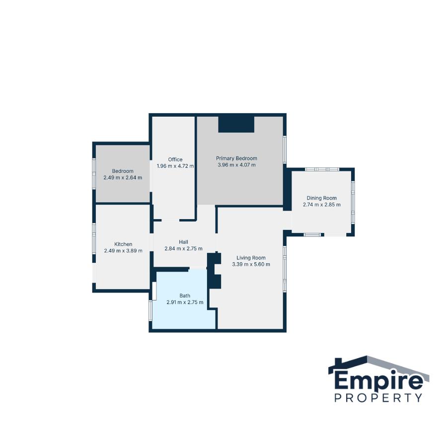 282, Coltness Road, Wishaw floorplan