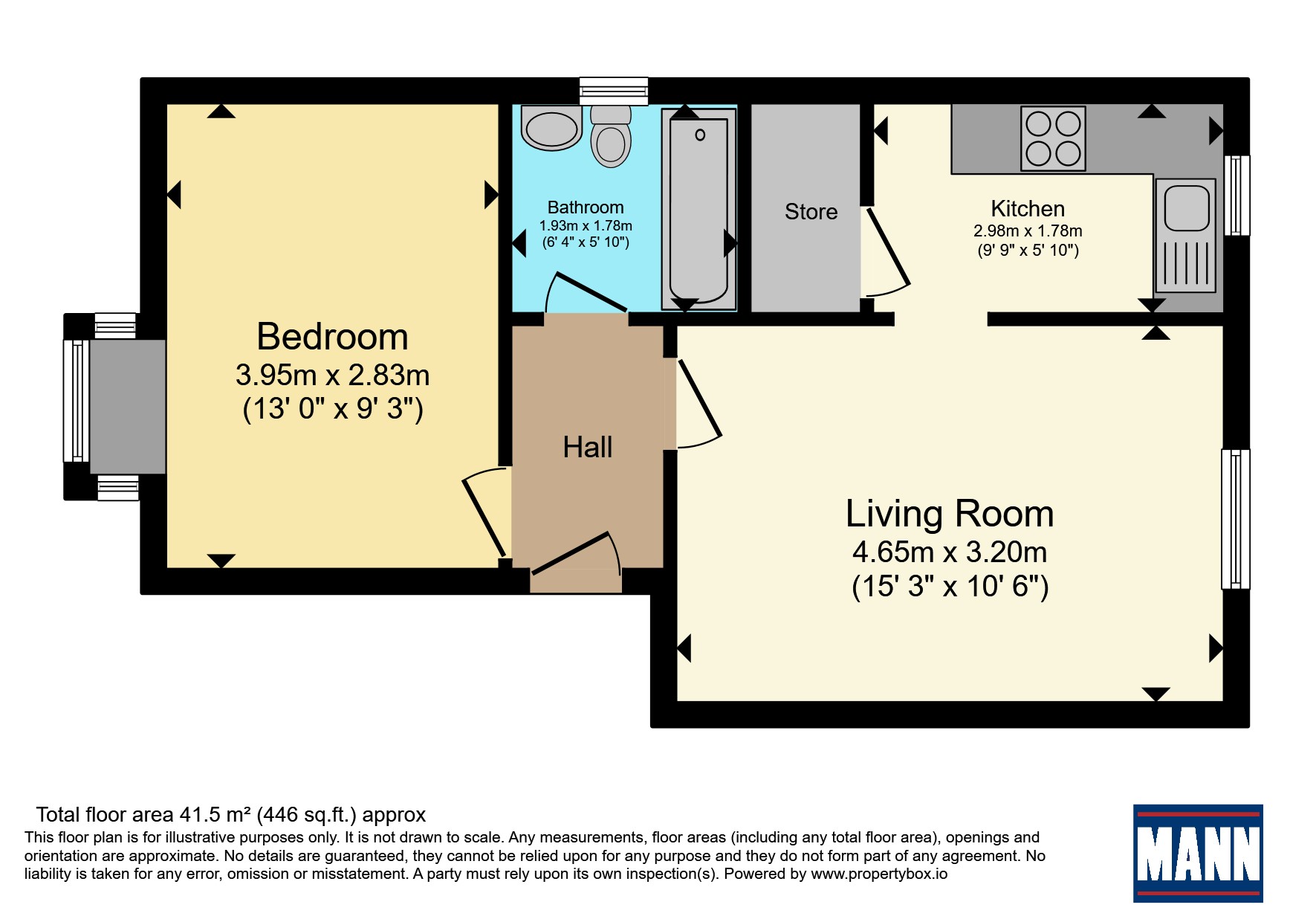 14, Brunel Road, Southampton floorplan