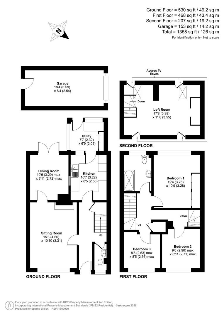 4, Saracens Road, Chandler's Ford floorplan