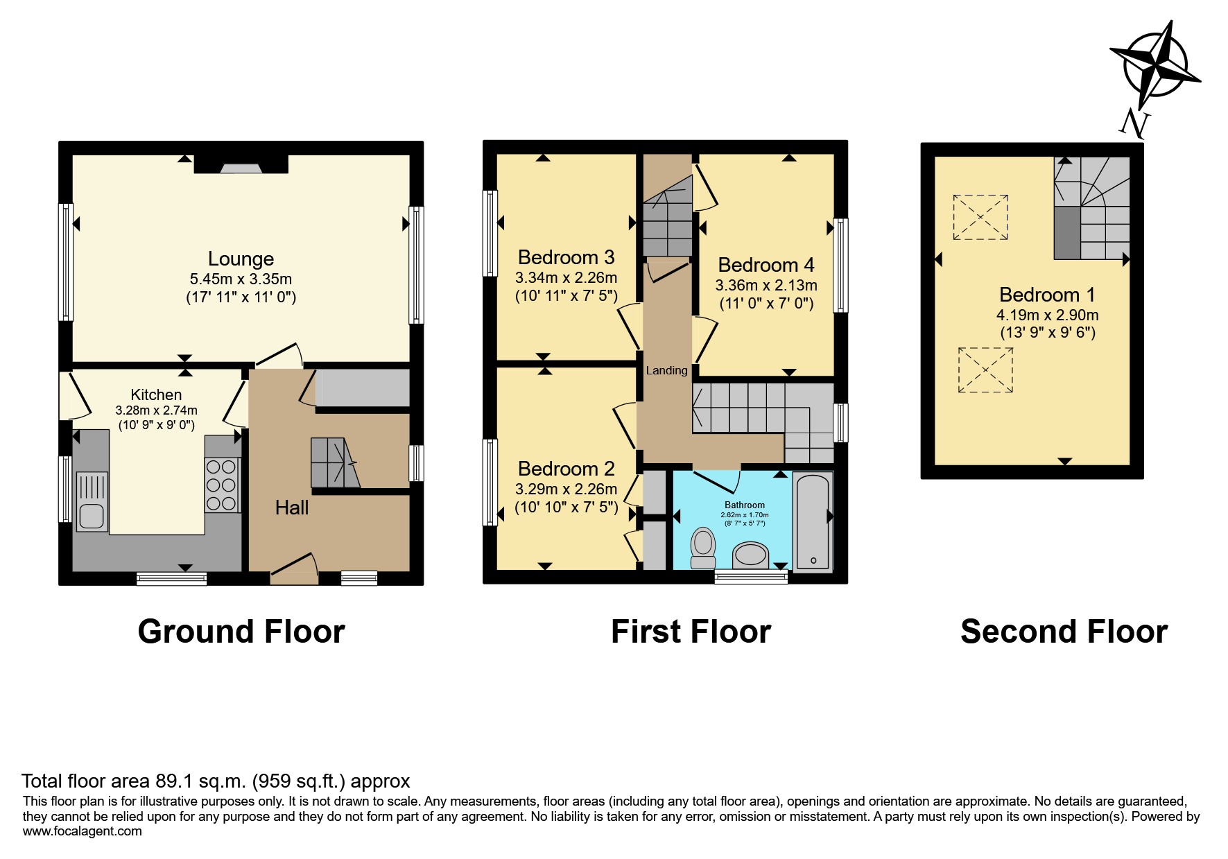 21, Cobble Carr, Guisborough floorplan