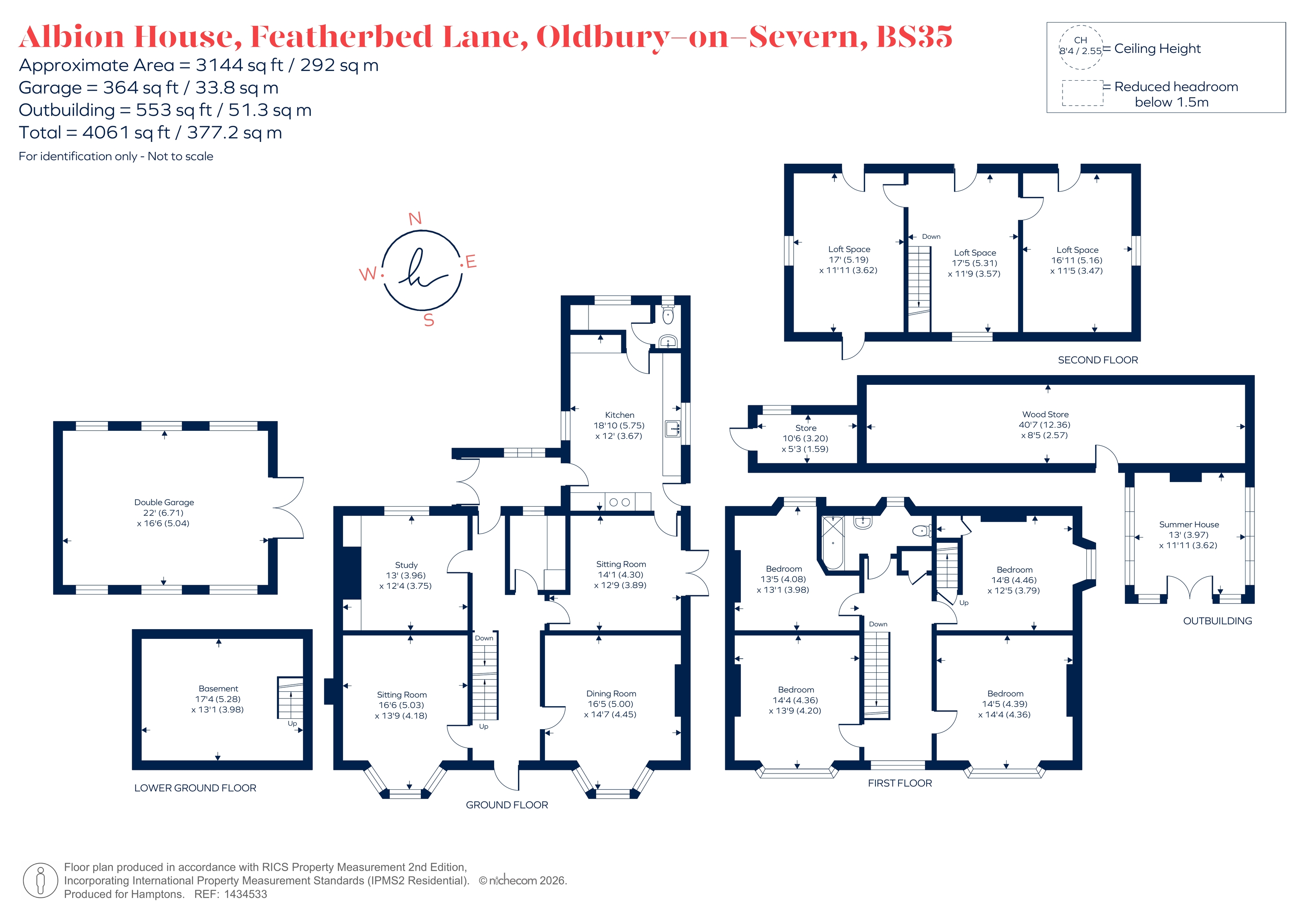 Albion House, Featherbed Lane, Oldbury-On-Severn floorplan