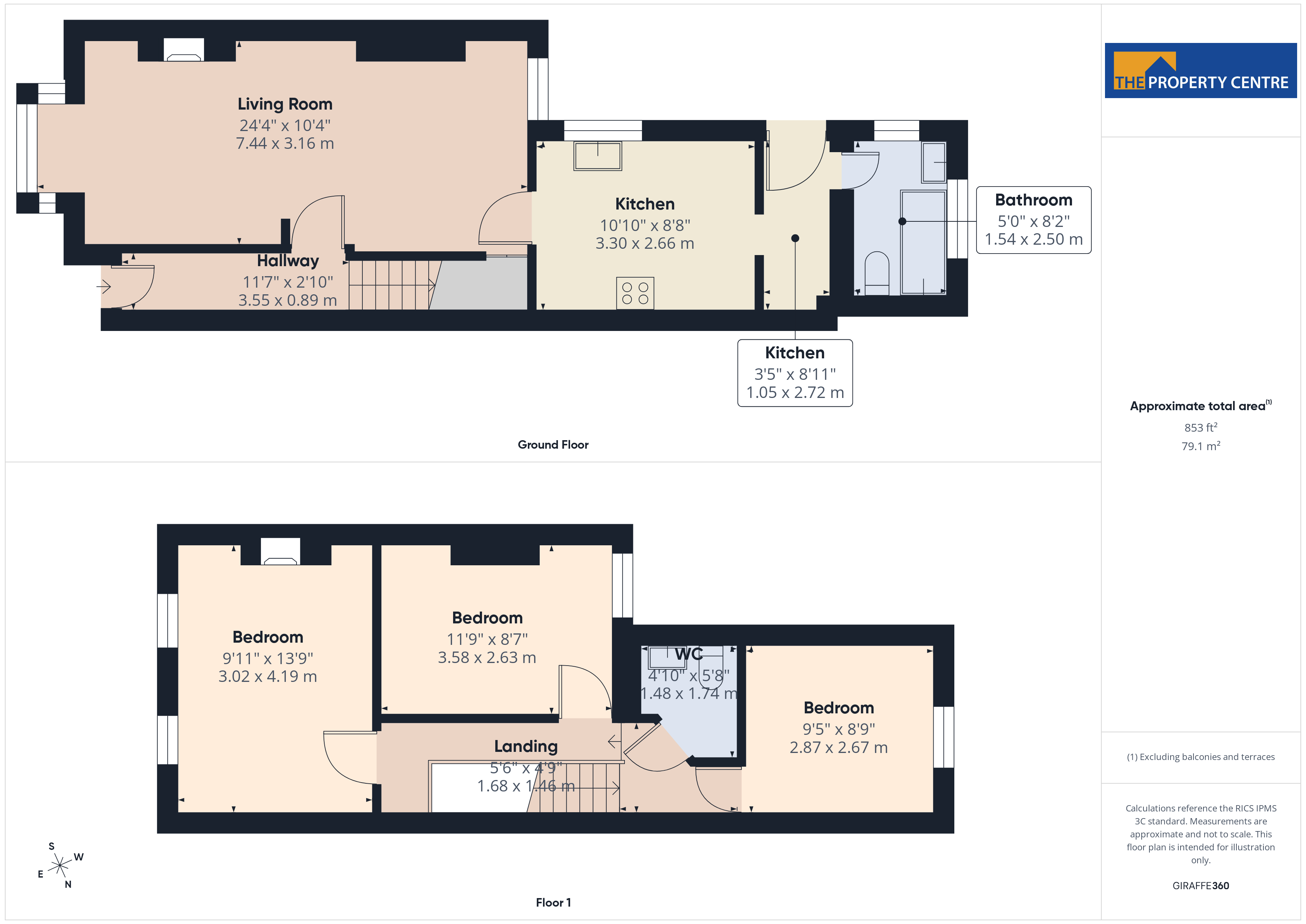 25, Deans Walk, Gloucester floorplan
