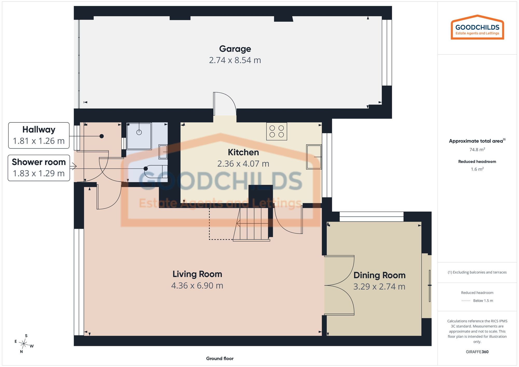 8 Berryfields, Walsall floorplan