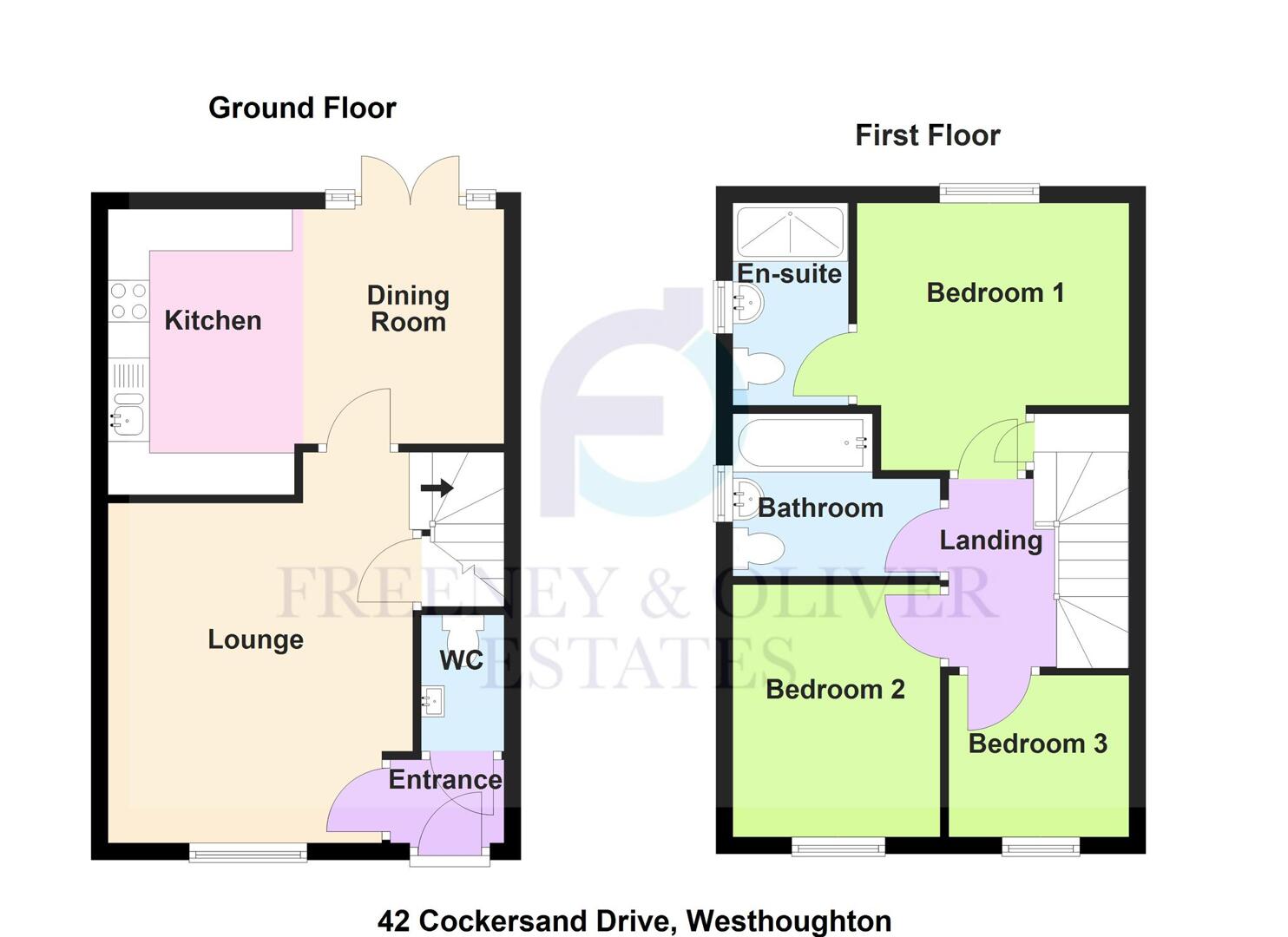 42, Cockersand Drive, Bolton floorplan