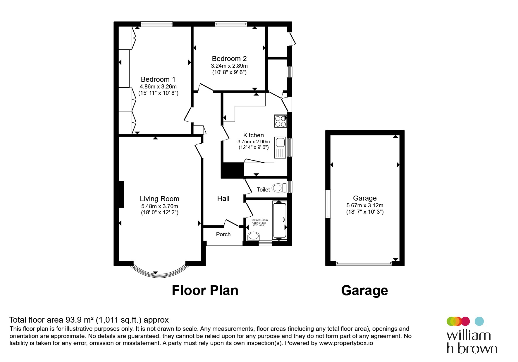 26, Fearnville View, LEEDS floorplan