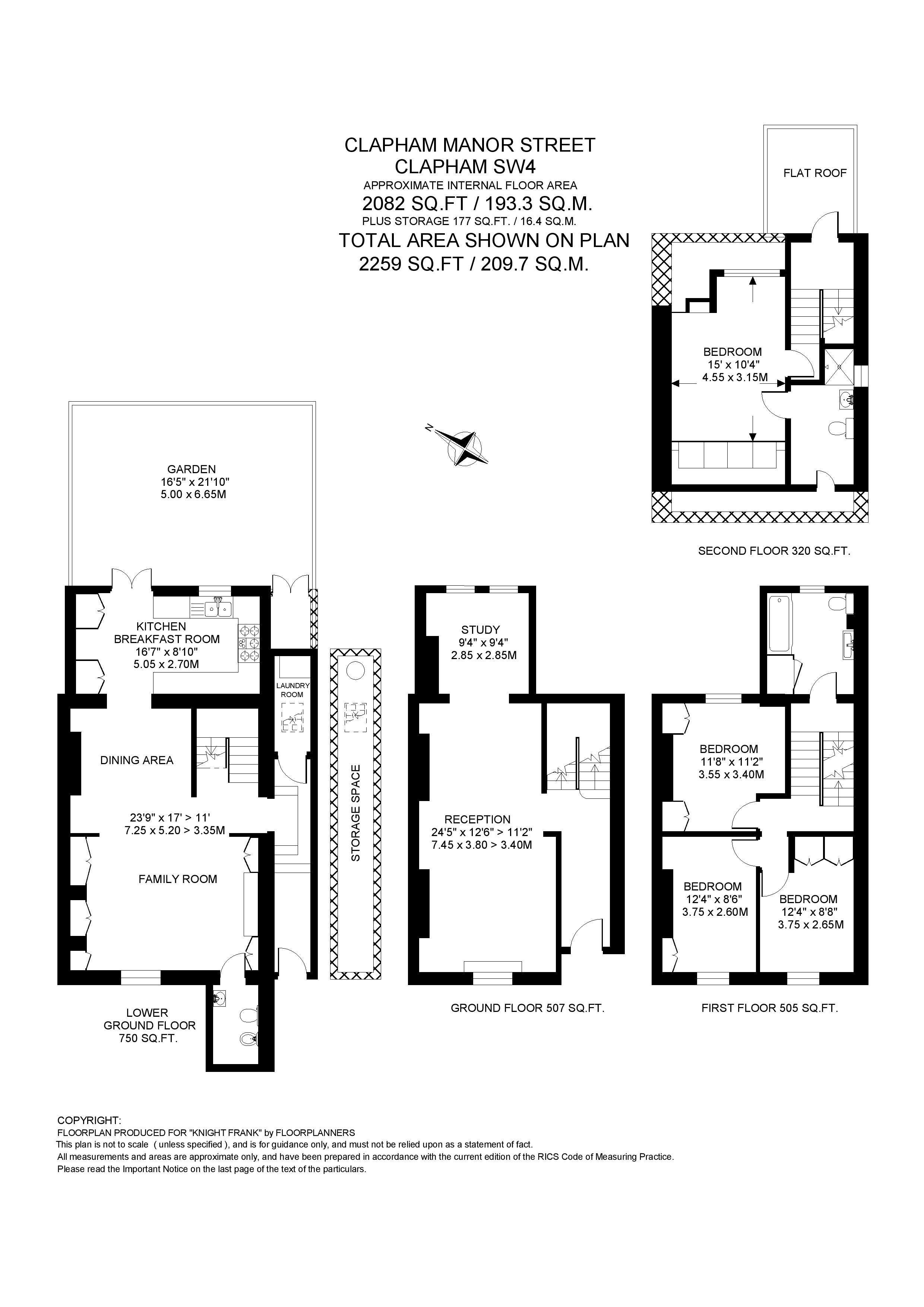 13, Clapham Manor Street, London floorplan