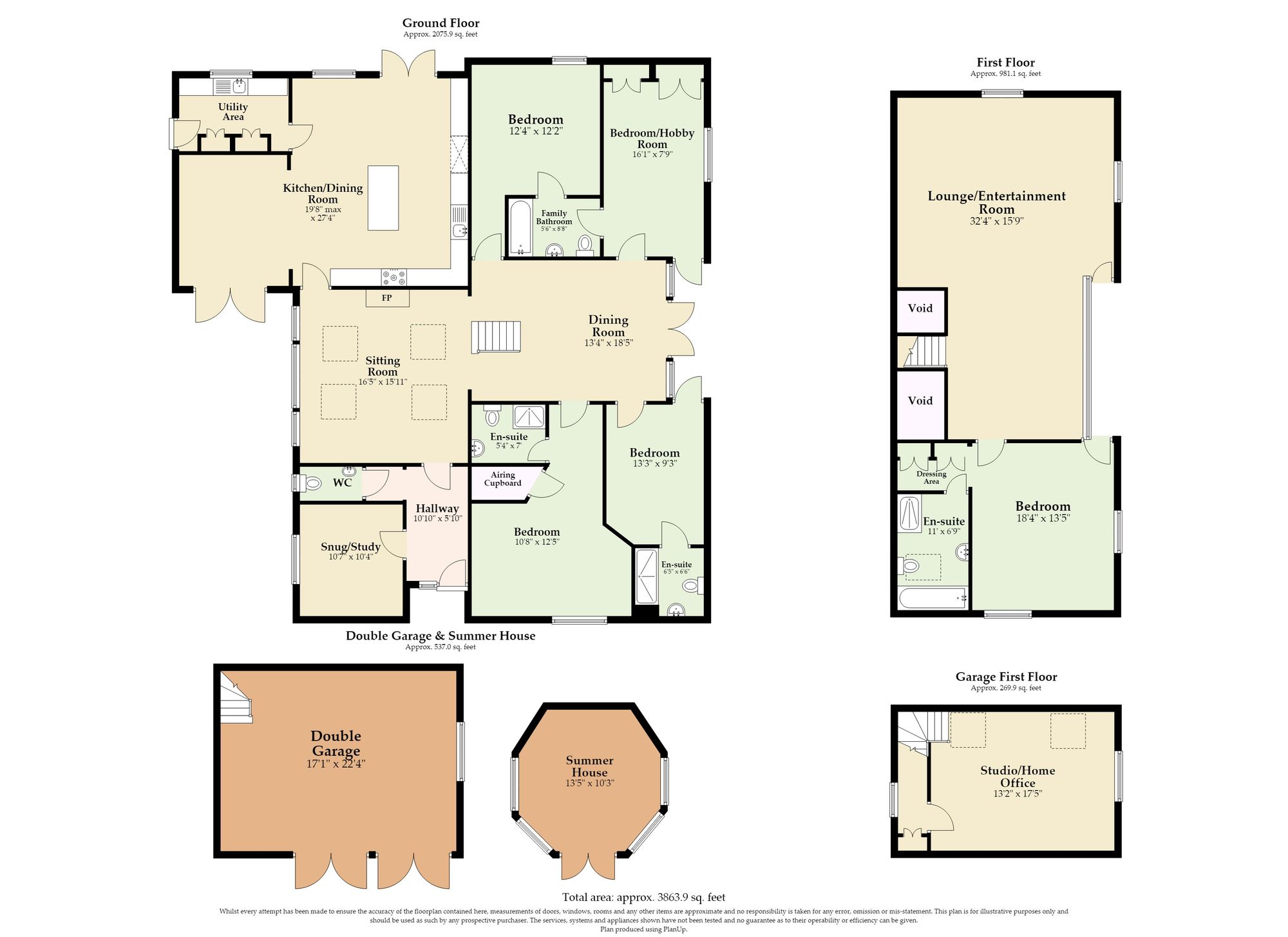 Flint Barn, Thetford floorplan