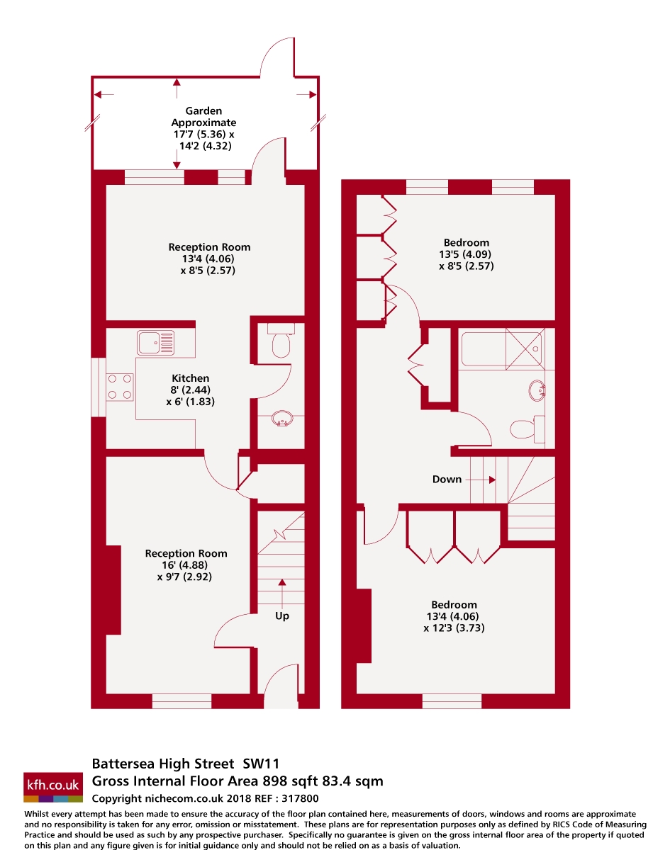 64a, Battersea High Street, London floorplan