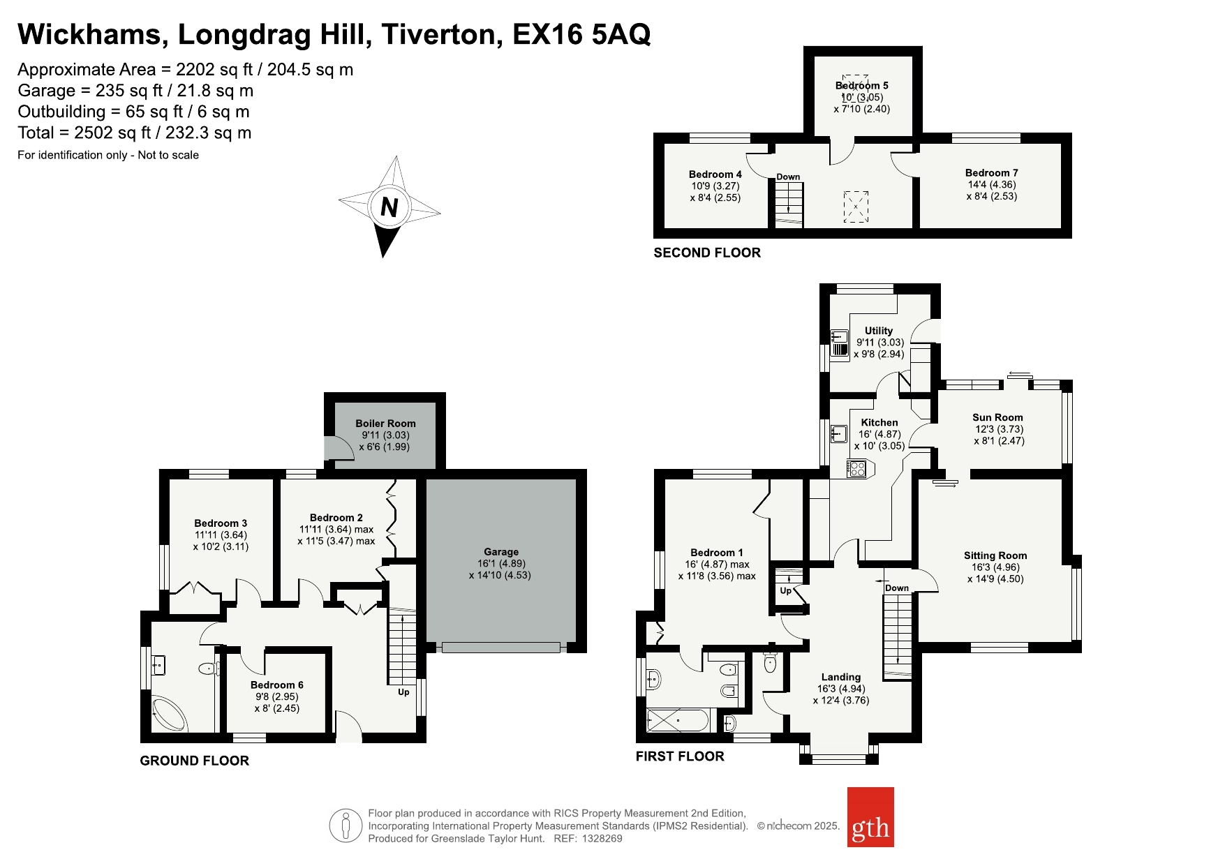 Wickhams,, Longdrag Hill, Devon floorplan
