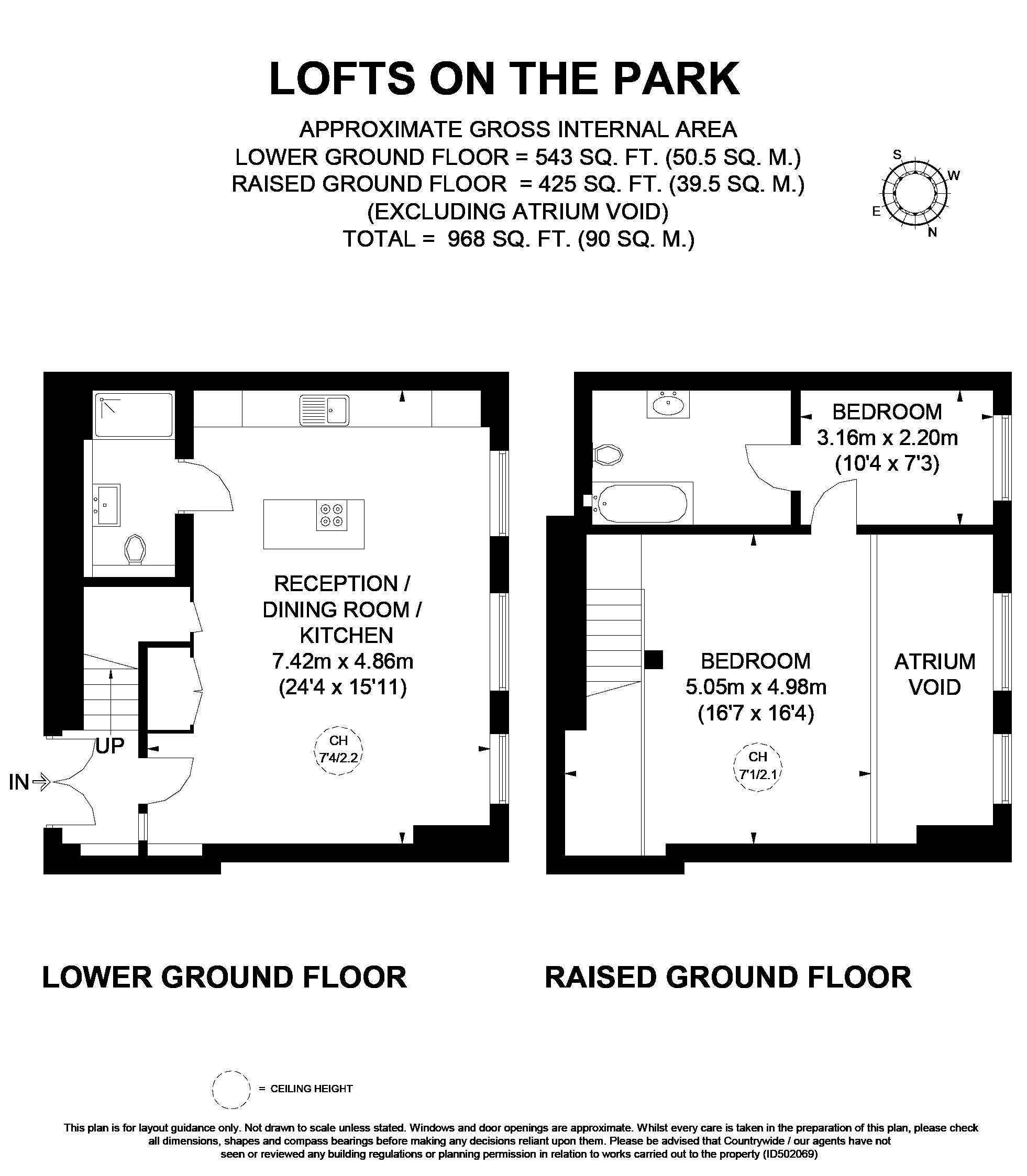 2 Bedrooms Flat to rent in Lofts On The Park, Hackney E9