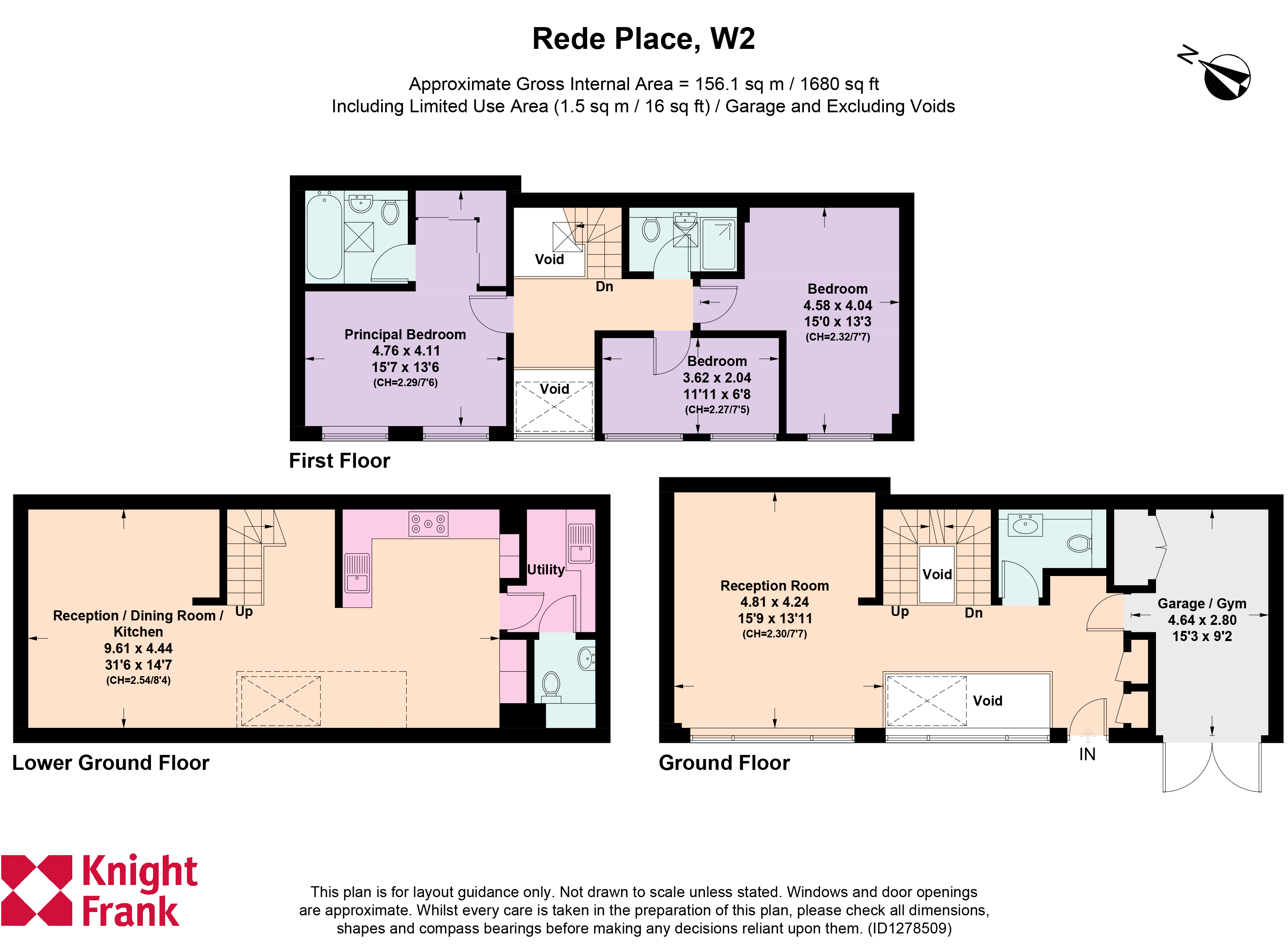 12, Rede Place, London floorplan