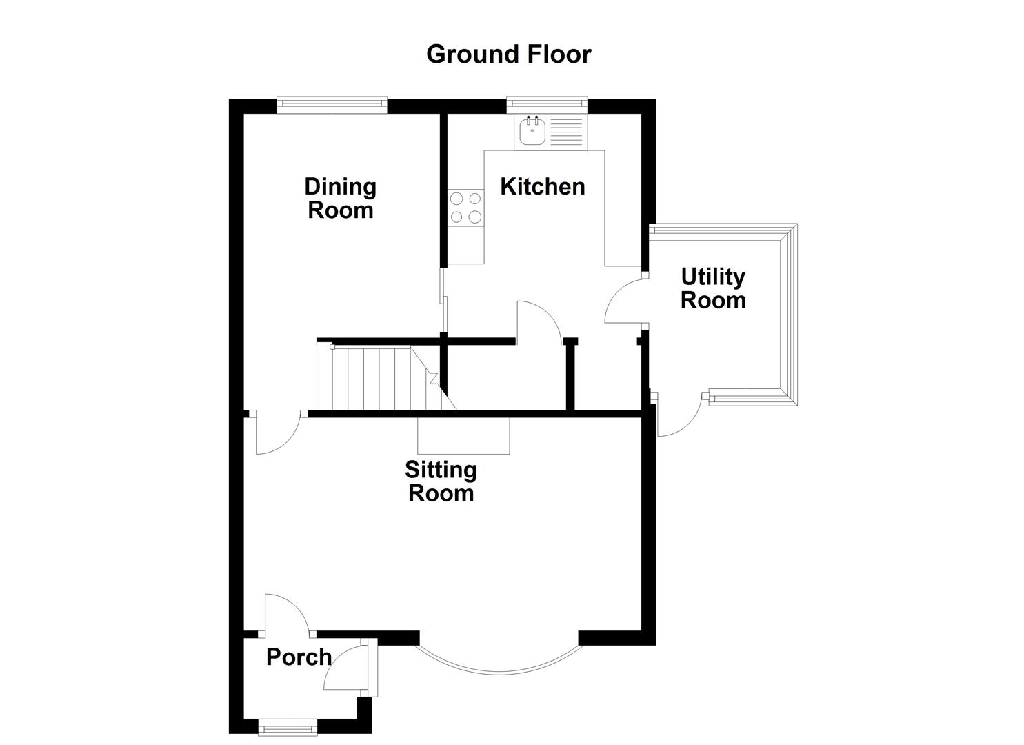 3 Bedrooms Detached house for sale in Troon Court, Retford DN22