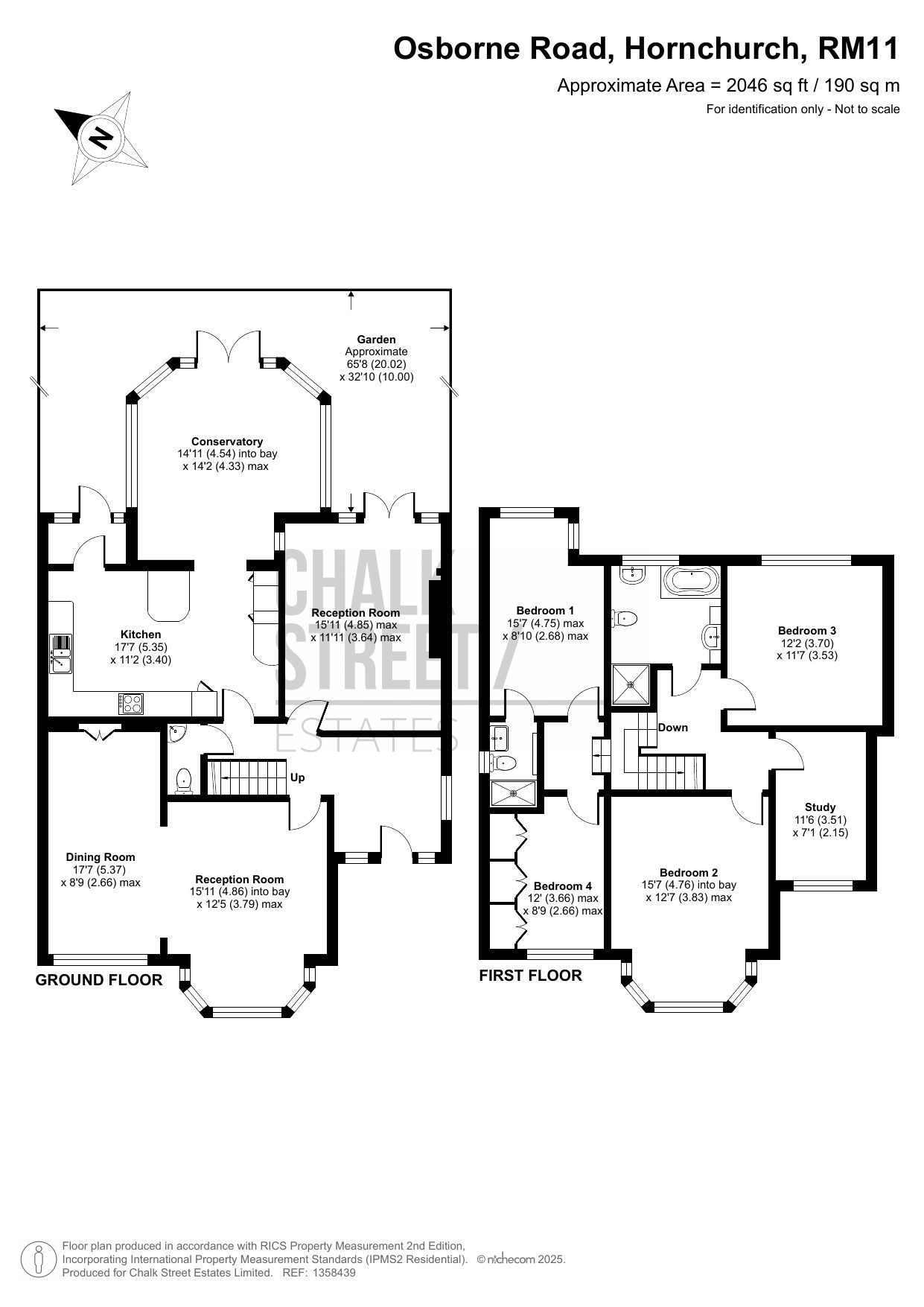 17, Osborne Road, Hornchurch floorplan