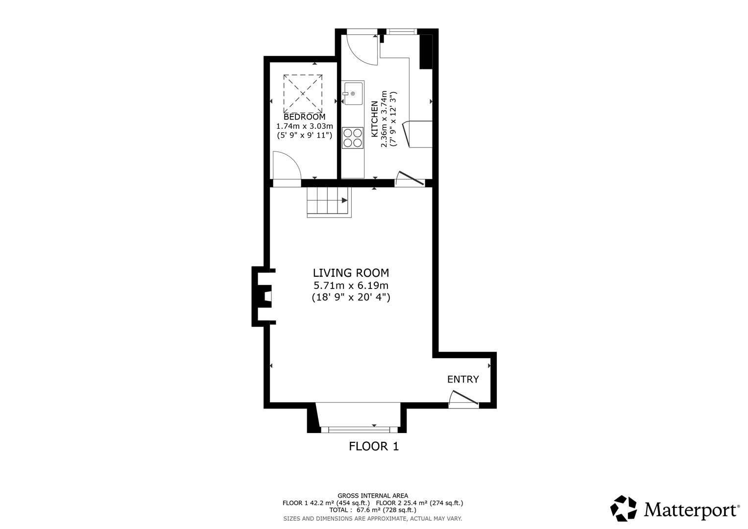 113, Wakefield Road, Halifax floorplan