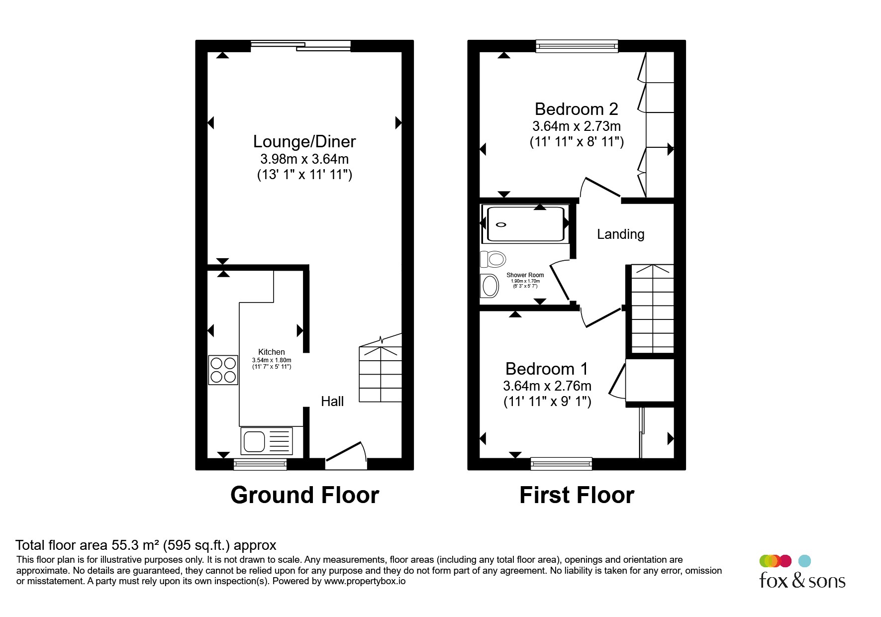 4, Colborne Close, Poole floorplan
