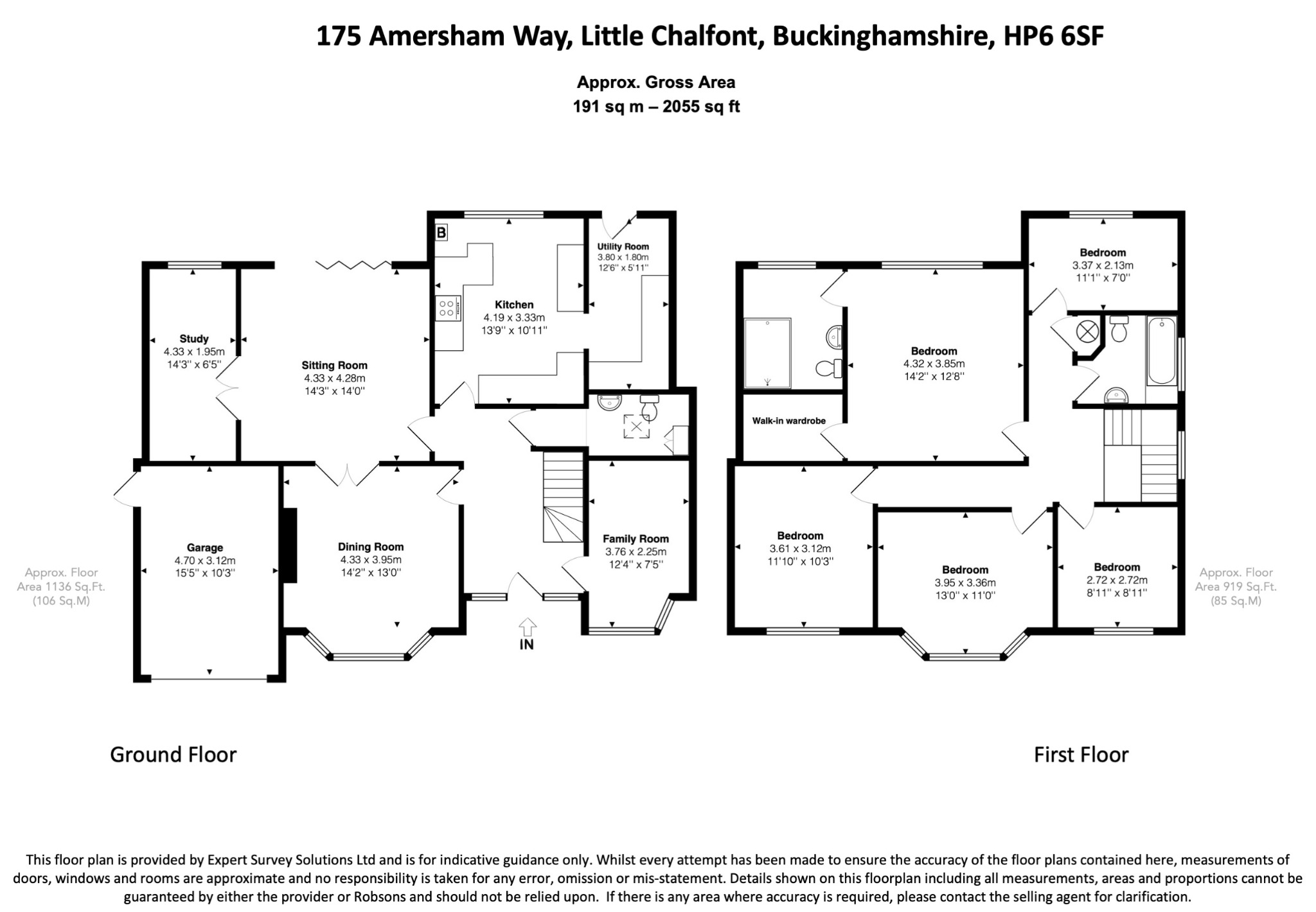 175 Amersham Way, Little Chalfont floorplan