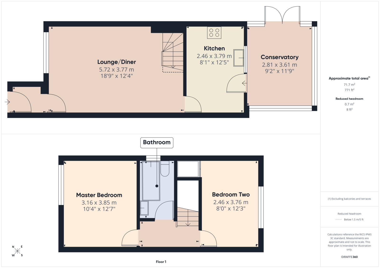 12 Lancaster Close, Bursledon, Southampton floorplan