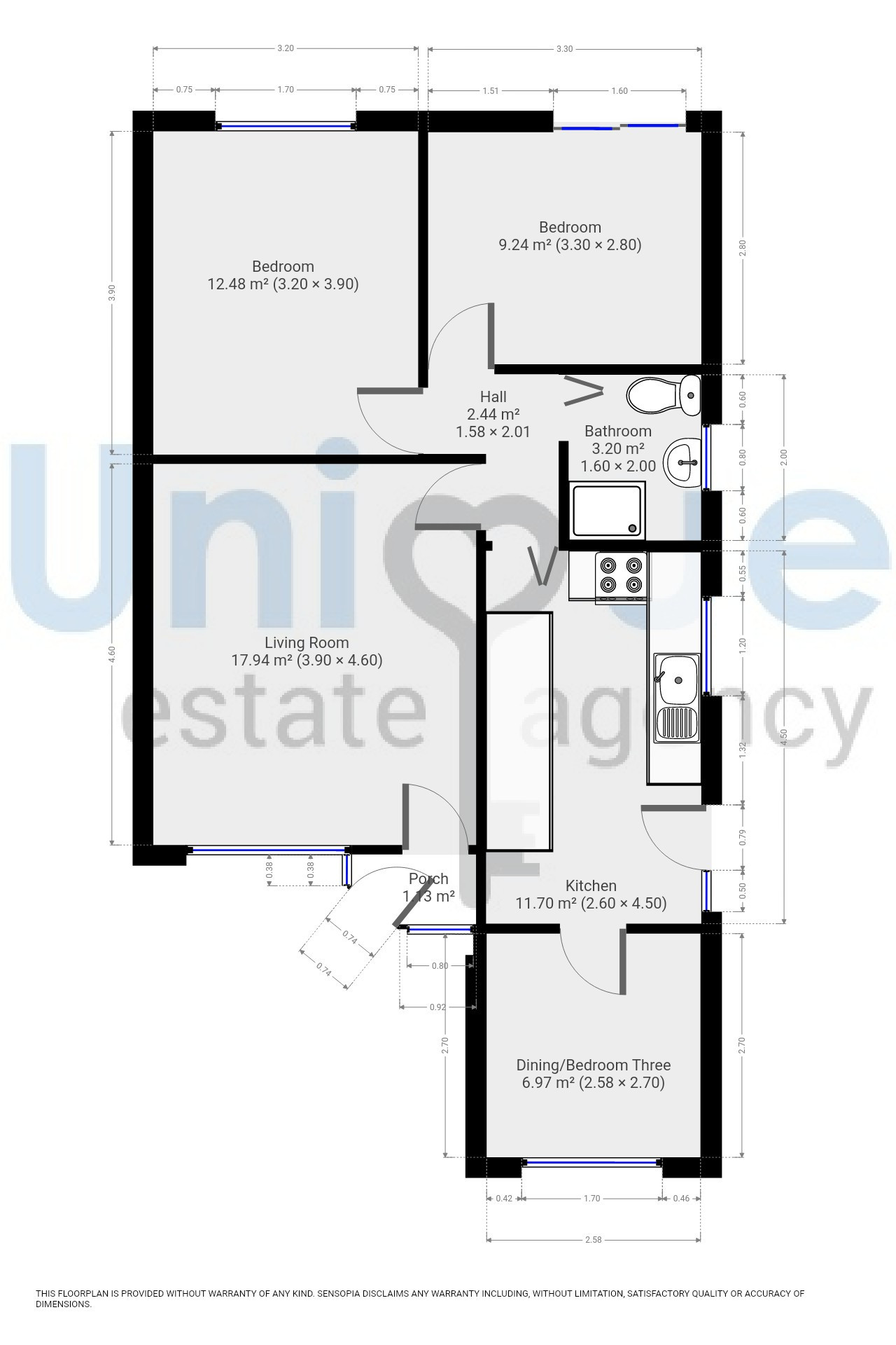 10, Balmoral Place, Thornton-Cleveleys floorplan